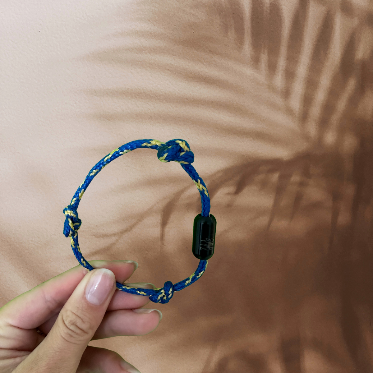 Armband Bracenet "Blau/Gelb"
