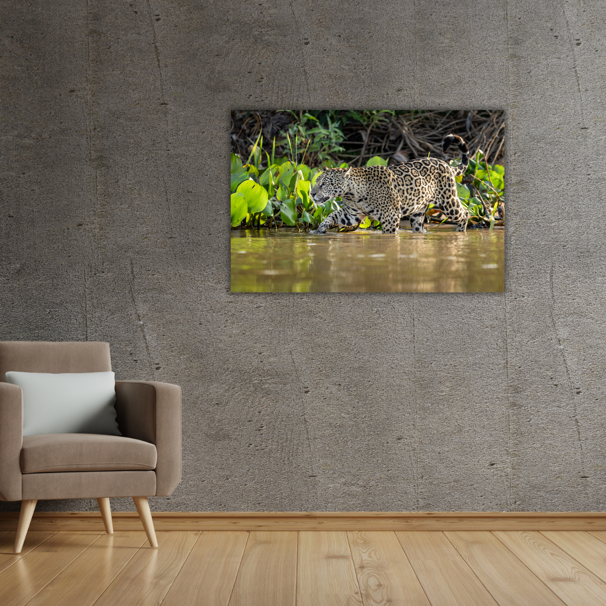 Jaguar (Leinwandprint 60x90cm)