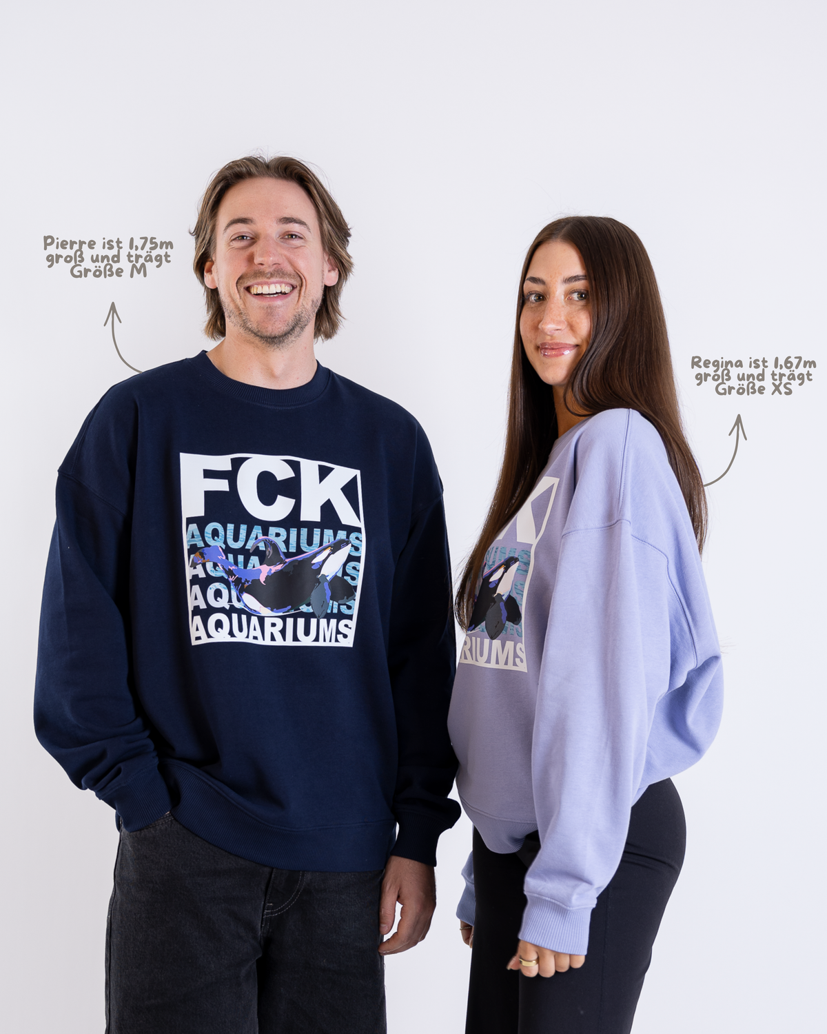 Unisex Oversize Sweatshirt "FCK Aquariums"