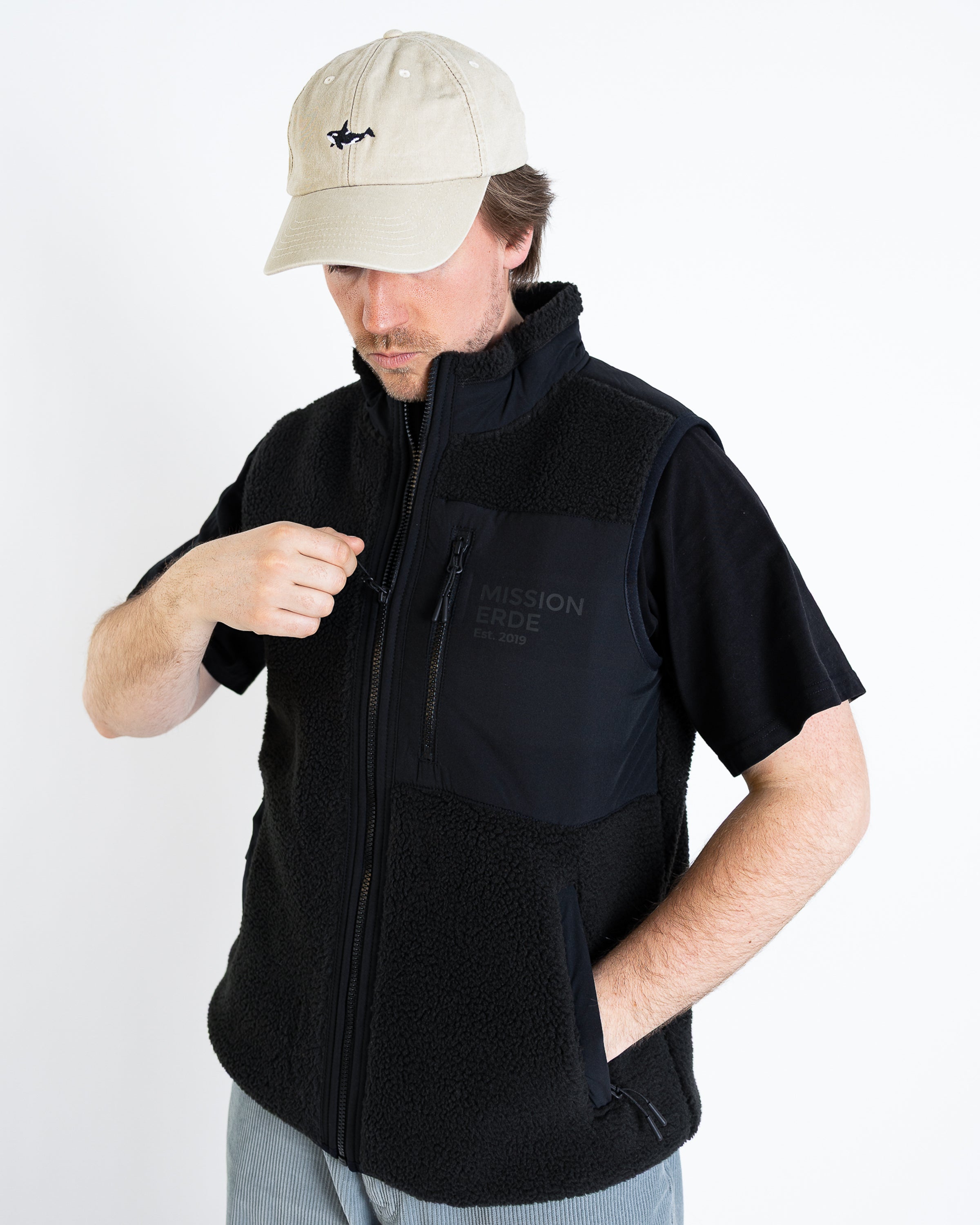 Sherpaweste " Orca" black