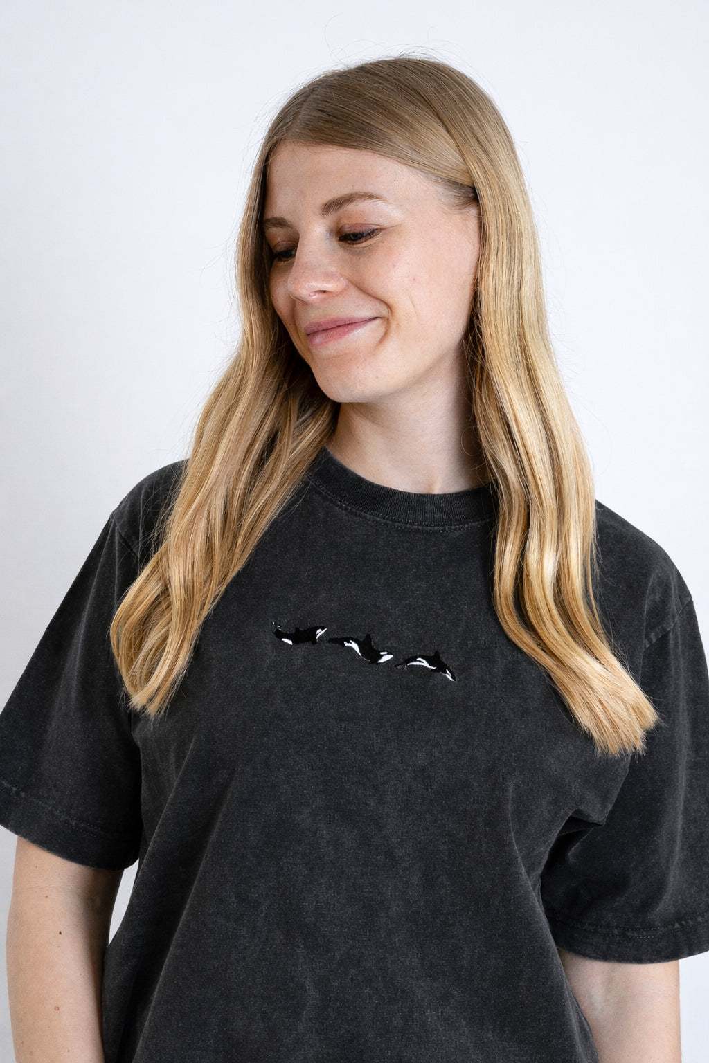 Oversize Vintage T-Shirt "Orca"