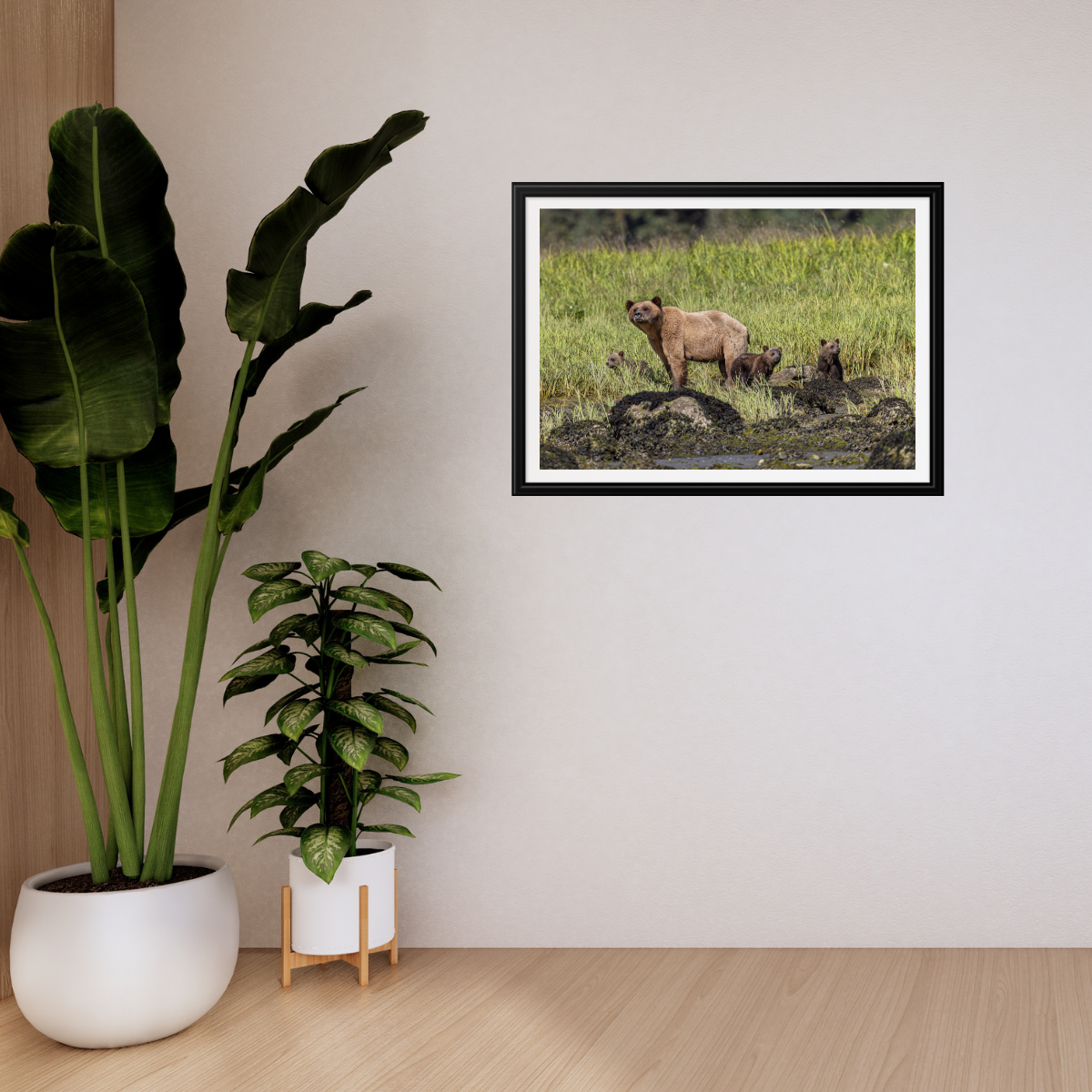 Bärenfamilie (Fine Art Print 30x45cm)
