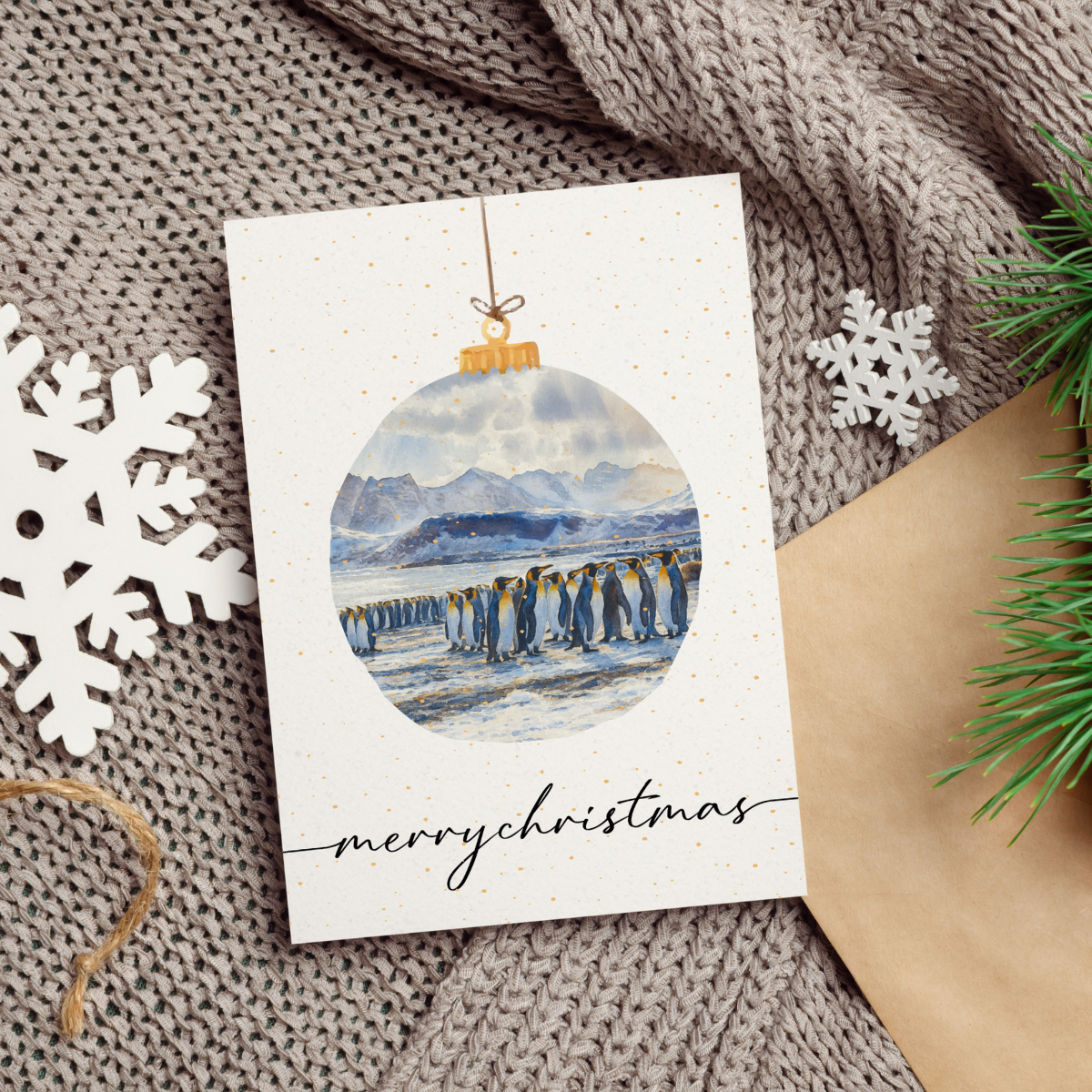 Weihnachtskarten 3er Set "Arktis"