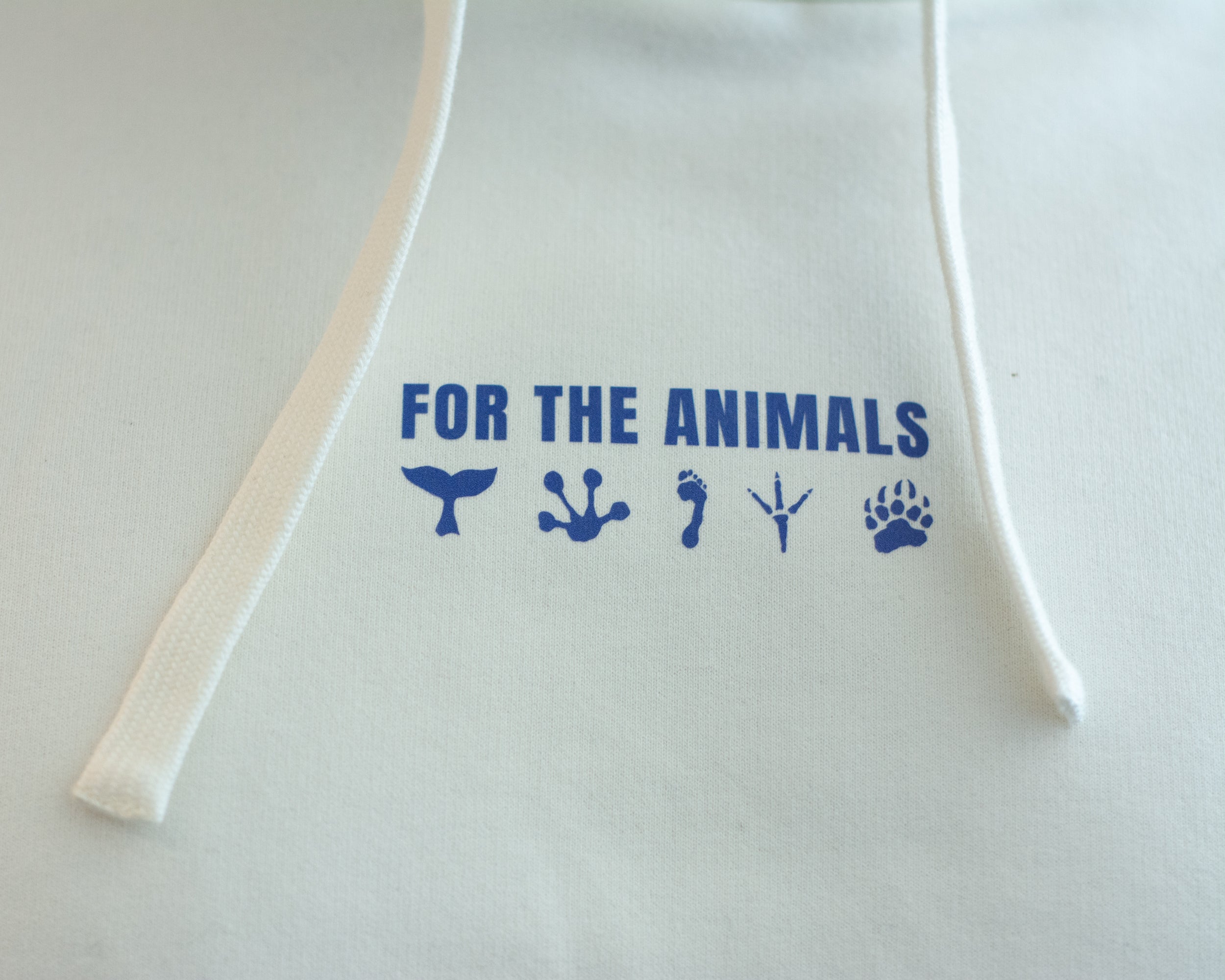 Hoodie Men "for the animals"