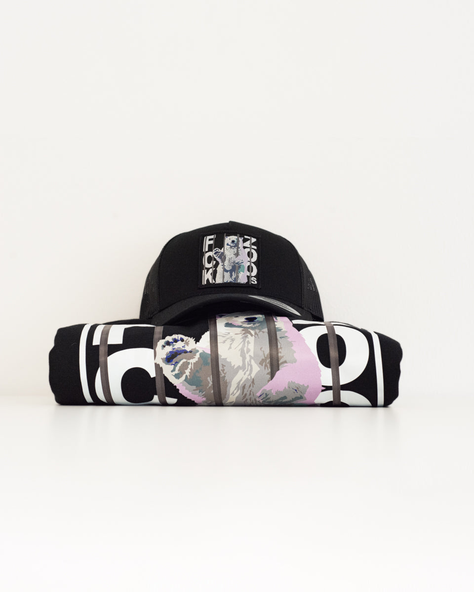 Onesize Mesh Cap "FCK ZOOs"