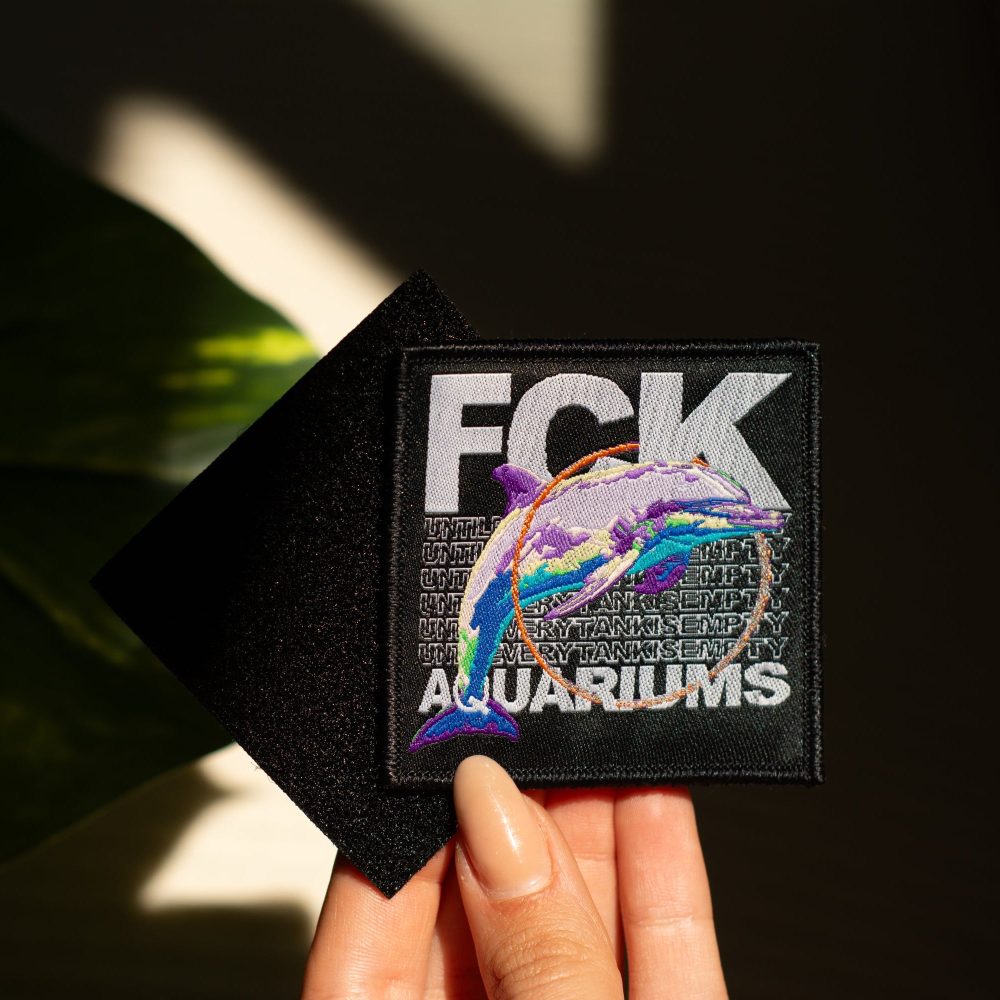 Patch "FCK AQUARIUMs"