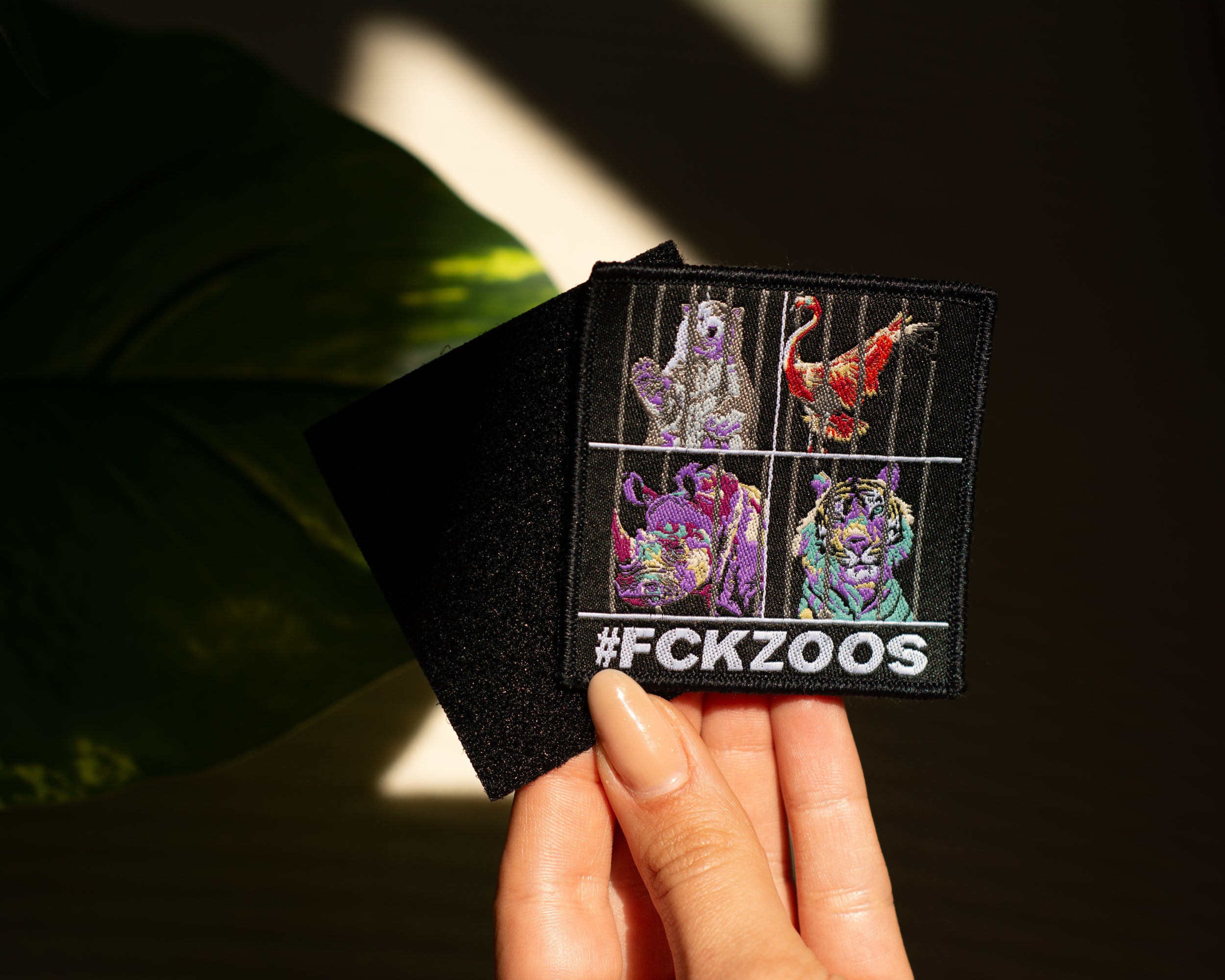Patch "FCK ZOOs"