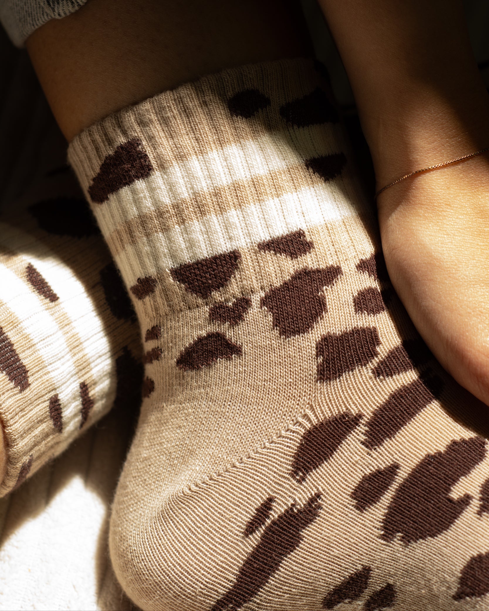 Sneakersocken "Großkatzen-Edition" 4er-Pack