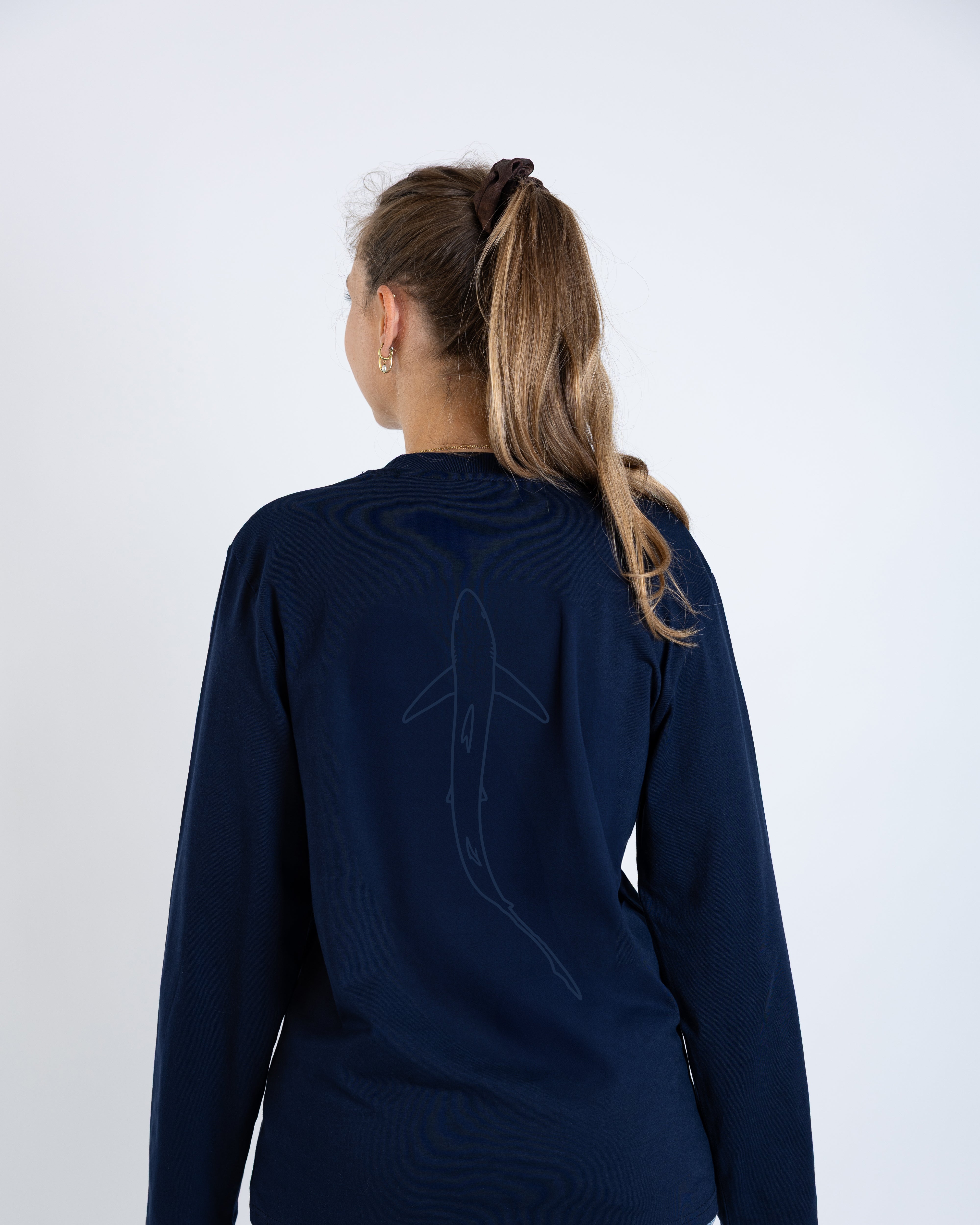 Longsleeve "Mission Blauhai"