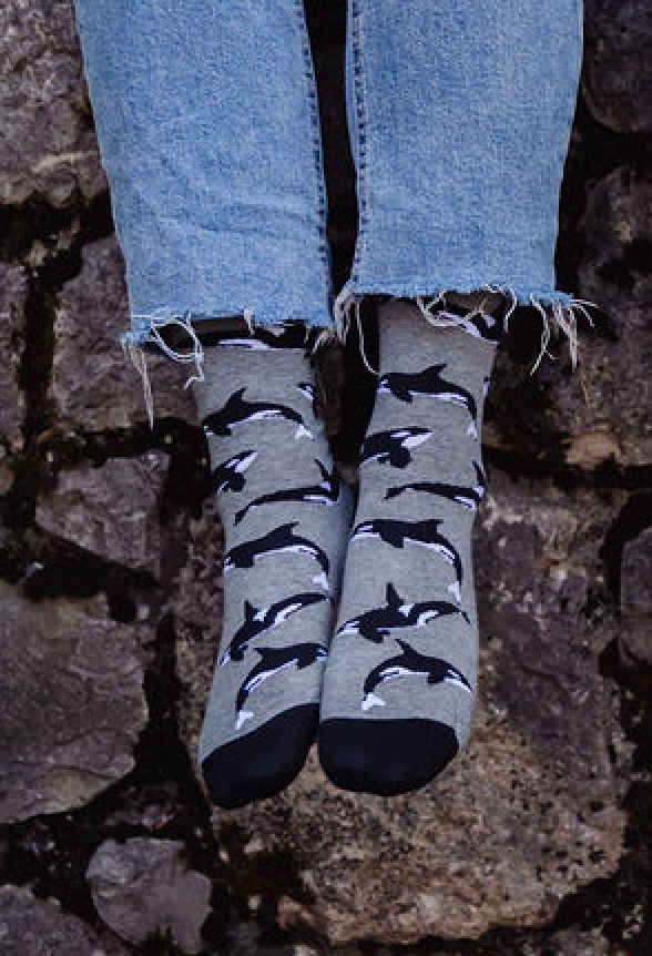 Socken "Orca"