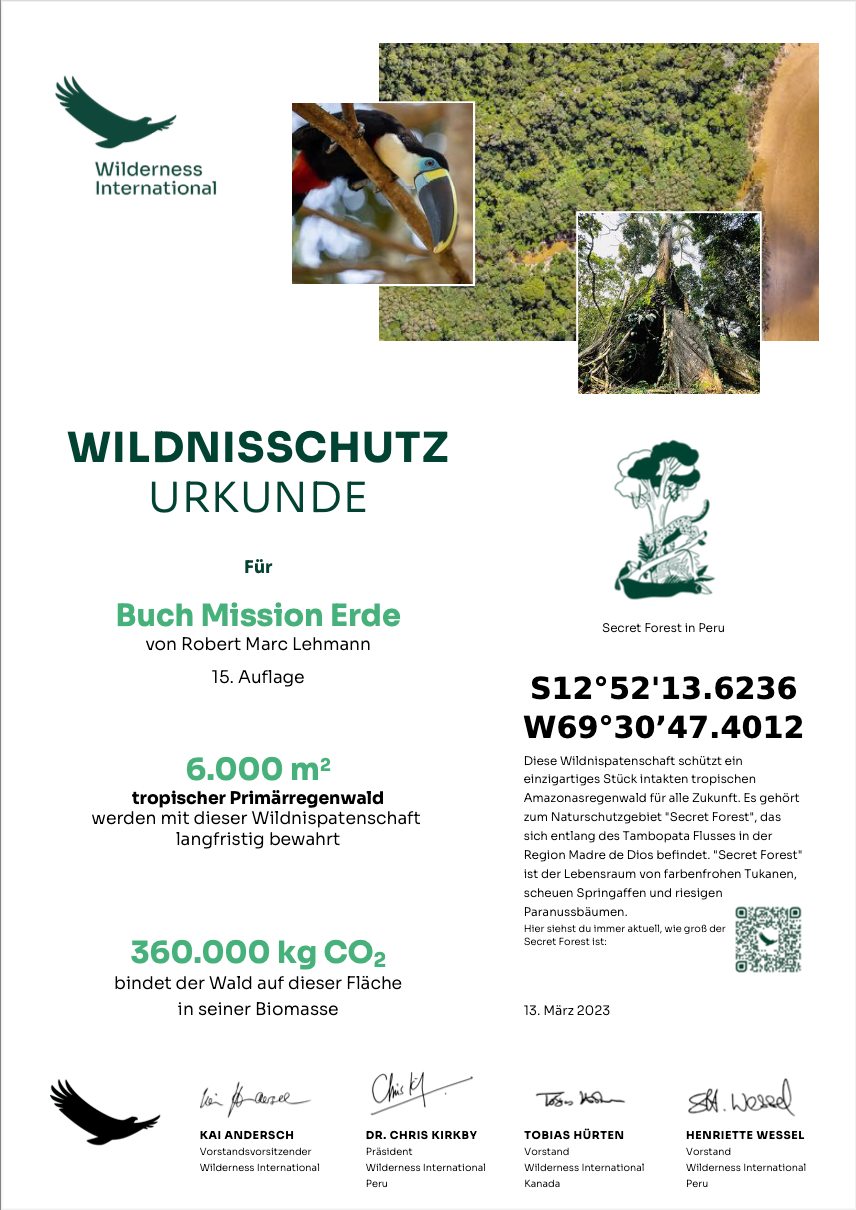 Das Buch "MISSION ERDE" Die Welt ist es wert, um sie zu kämpfen!