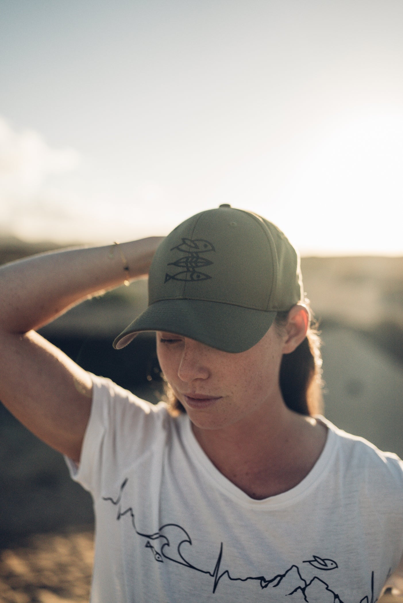 Cap "Mission Erde" oliv