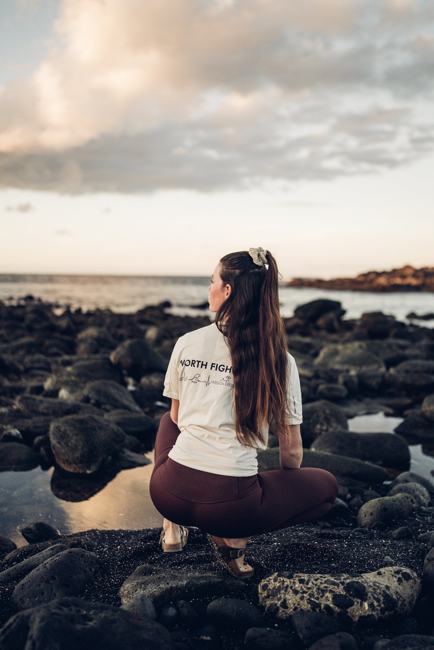 Unisex Mission Erde Shirt roundneck undyed