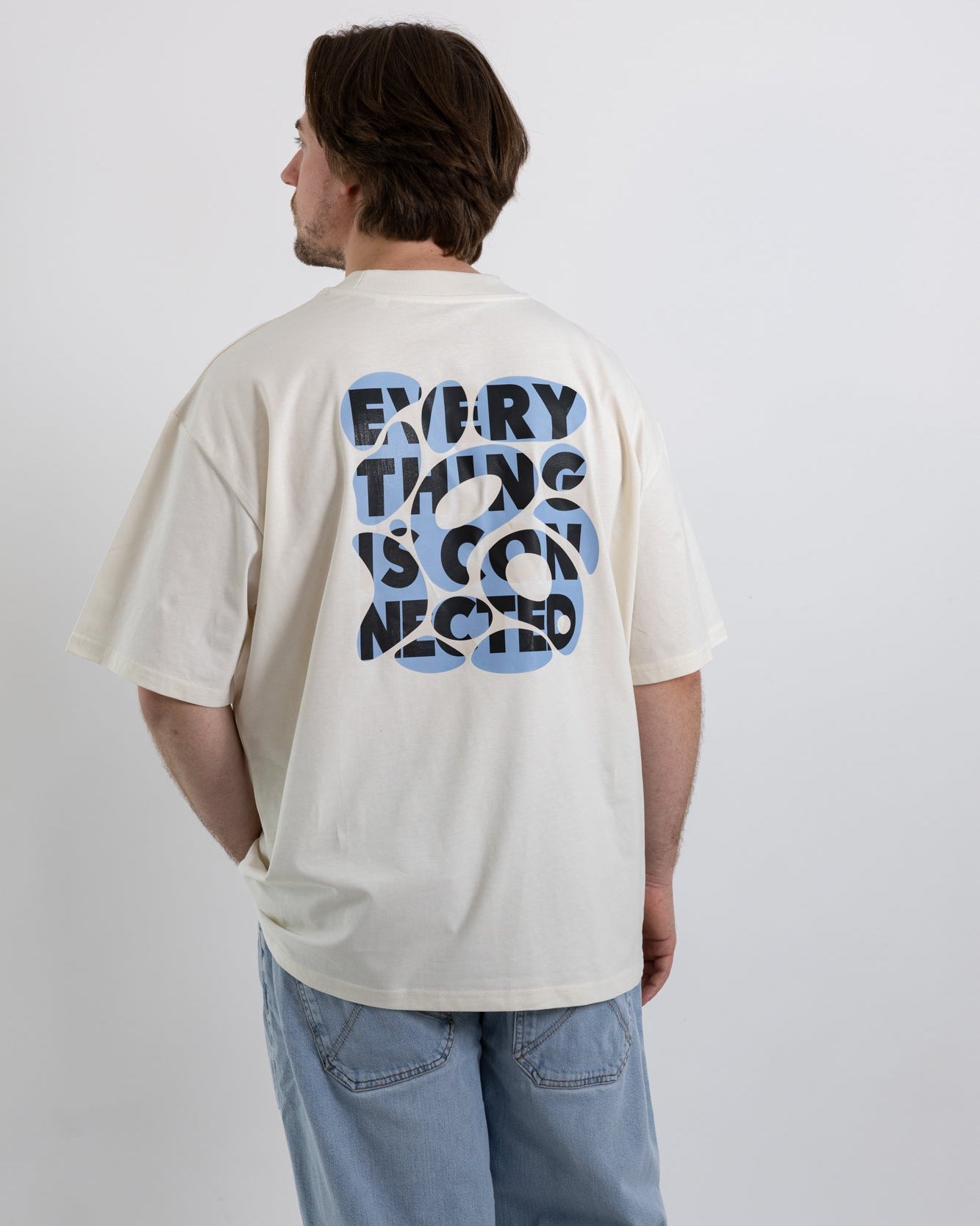 Unisex T-Shirt "Everything is connected - Aqua"