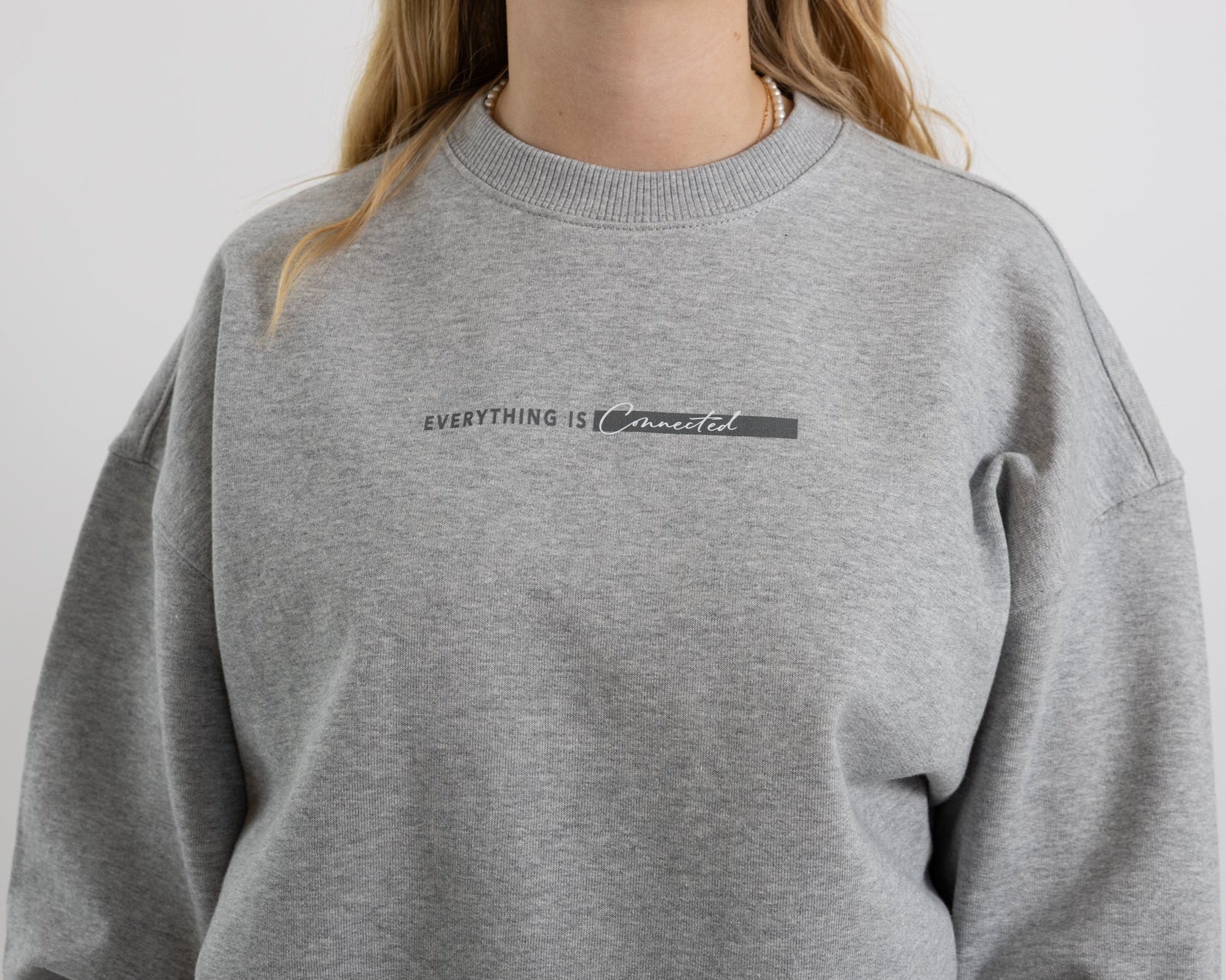 Unisex Sweatshirt "Everything is connected - 2019 Edition"