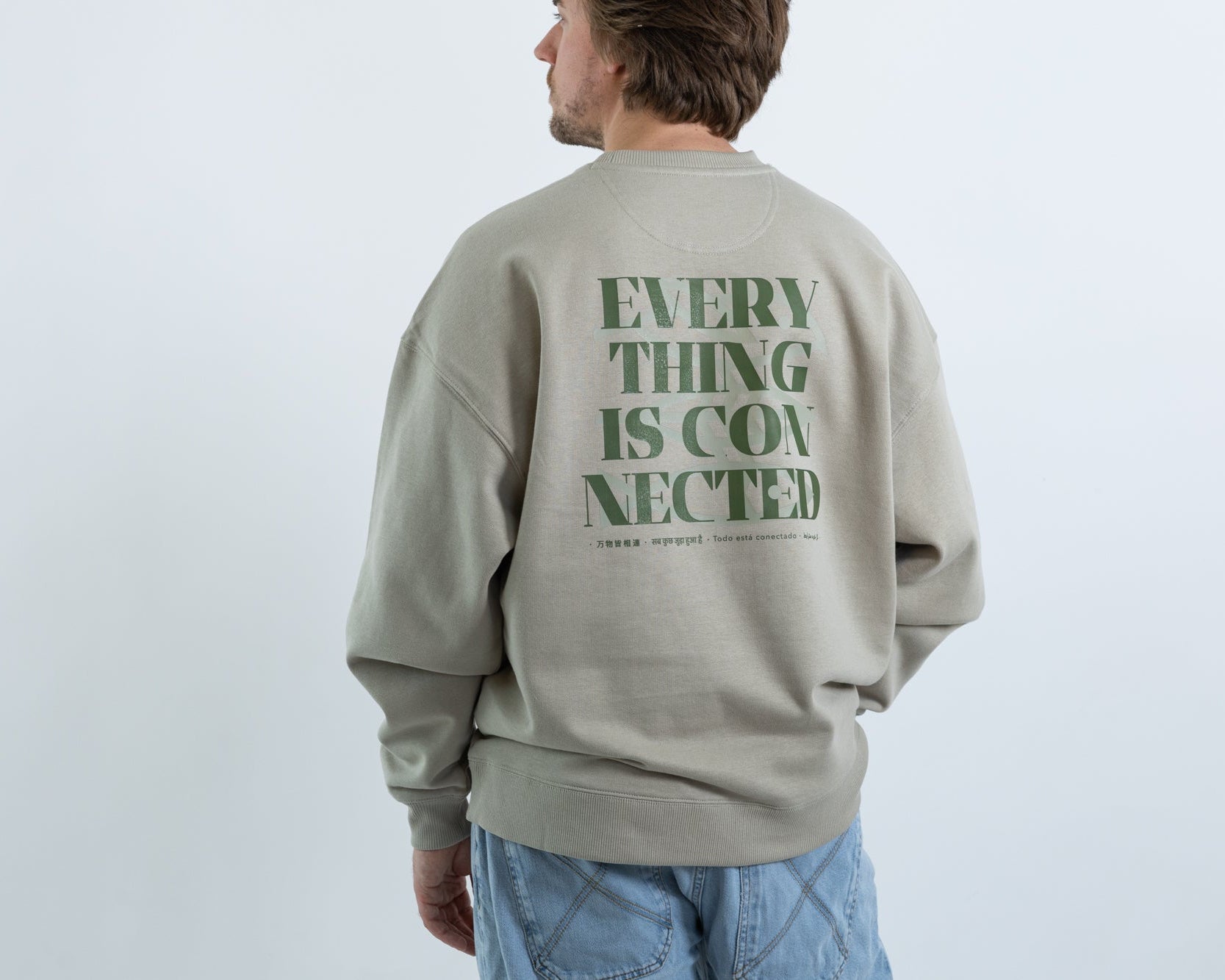 Unisex Sweatshirt "Everything is connected x Mission Erde"