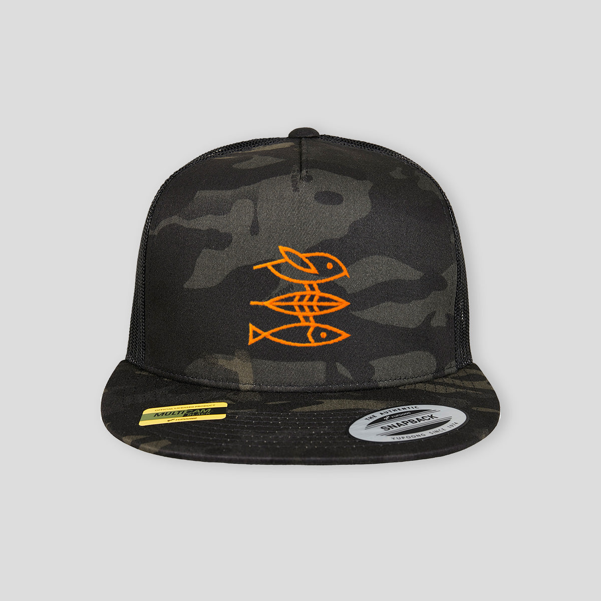 Onesize Mesh Cap "Mission Erde" Multicam black