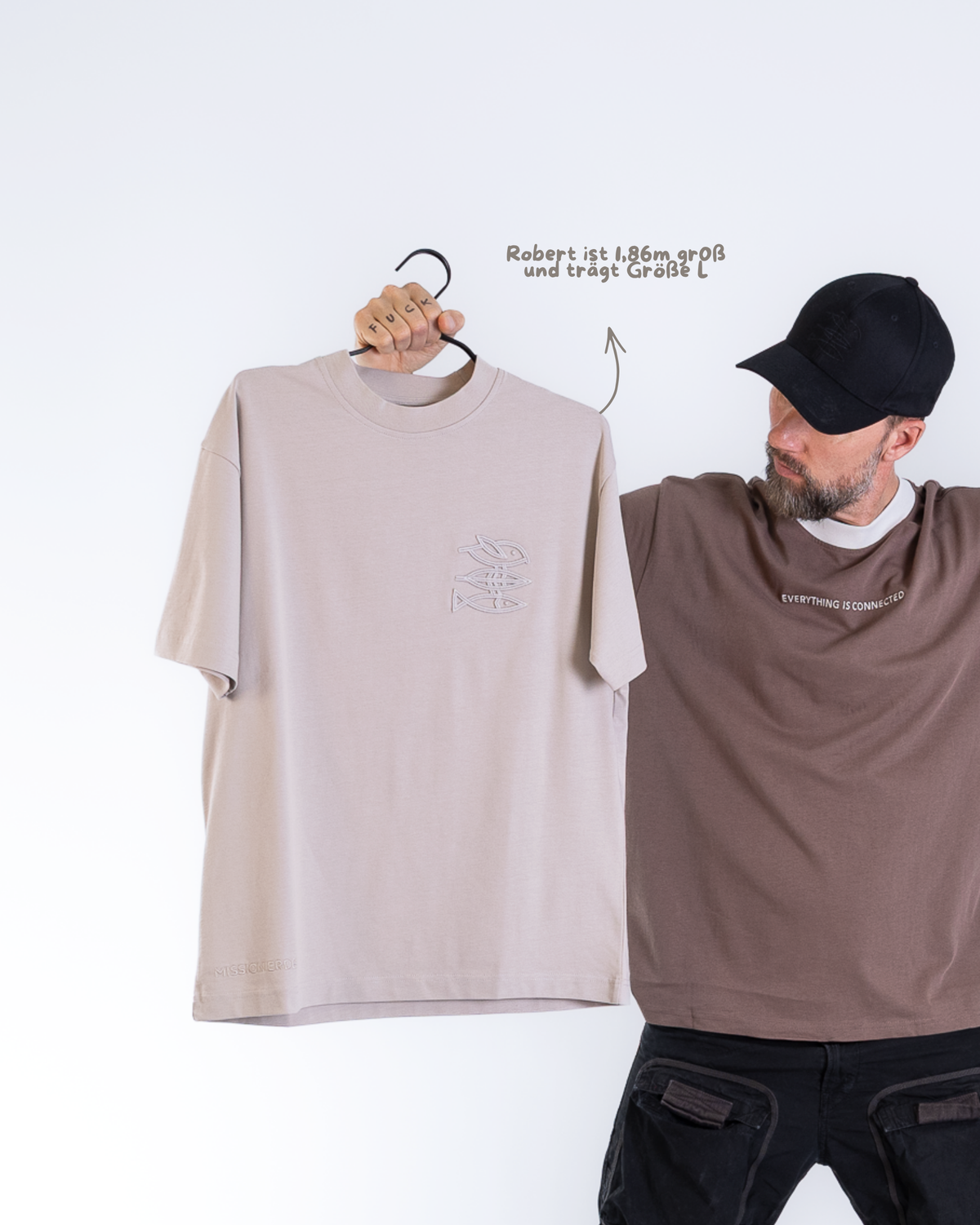 Unisex T-Shirt "3D Logo Stick"
