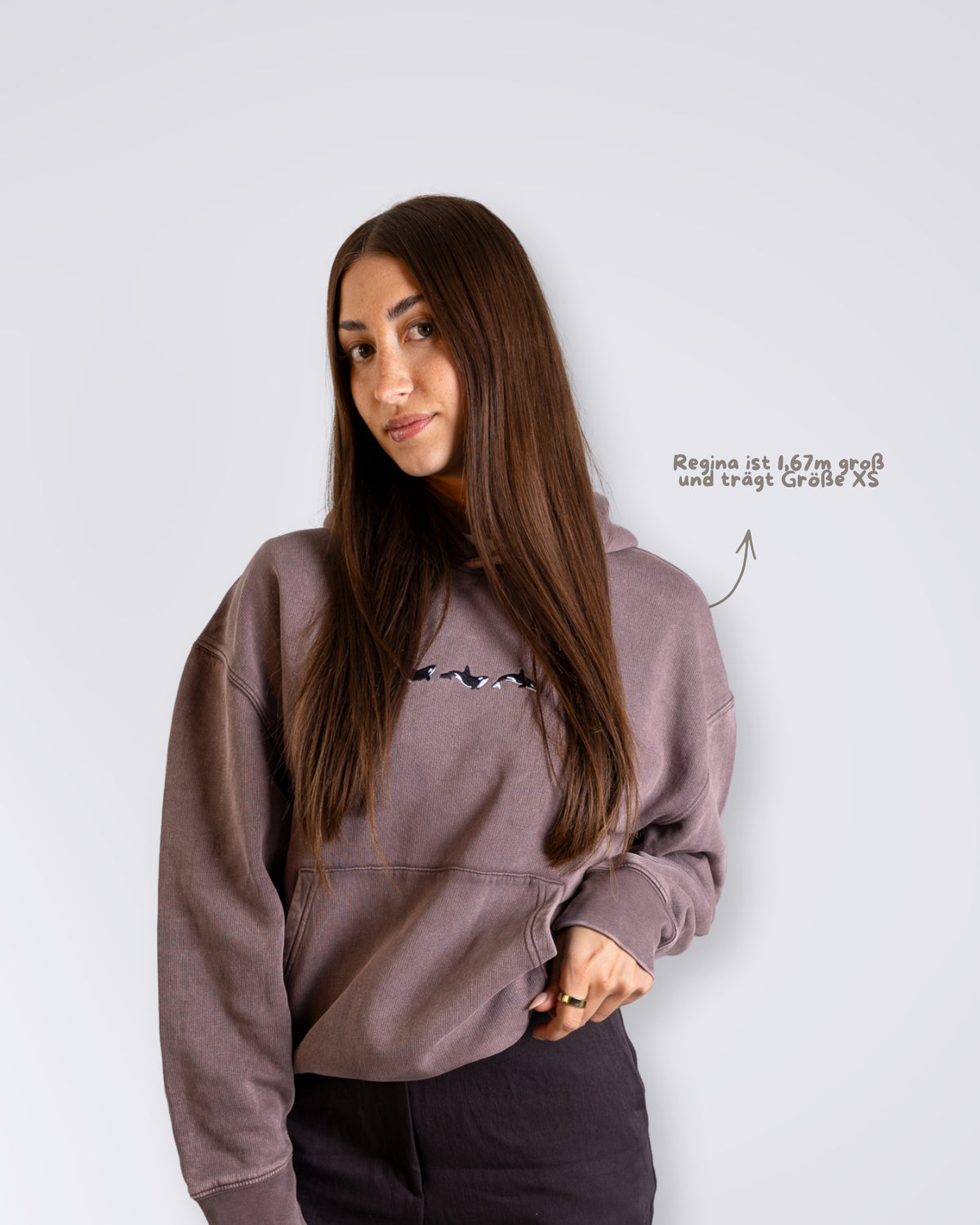 Vintage Hoodie "Orca"