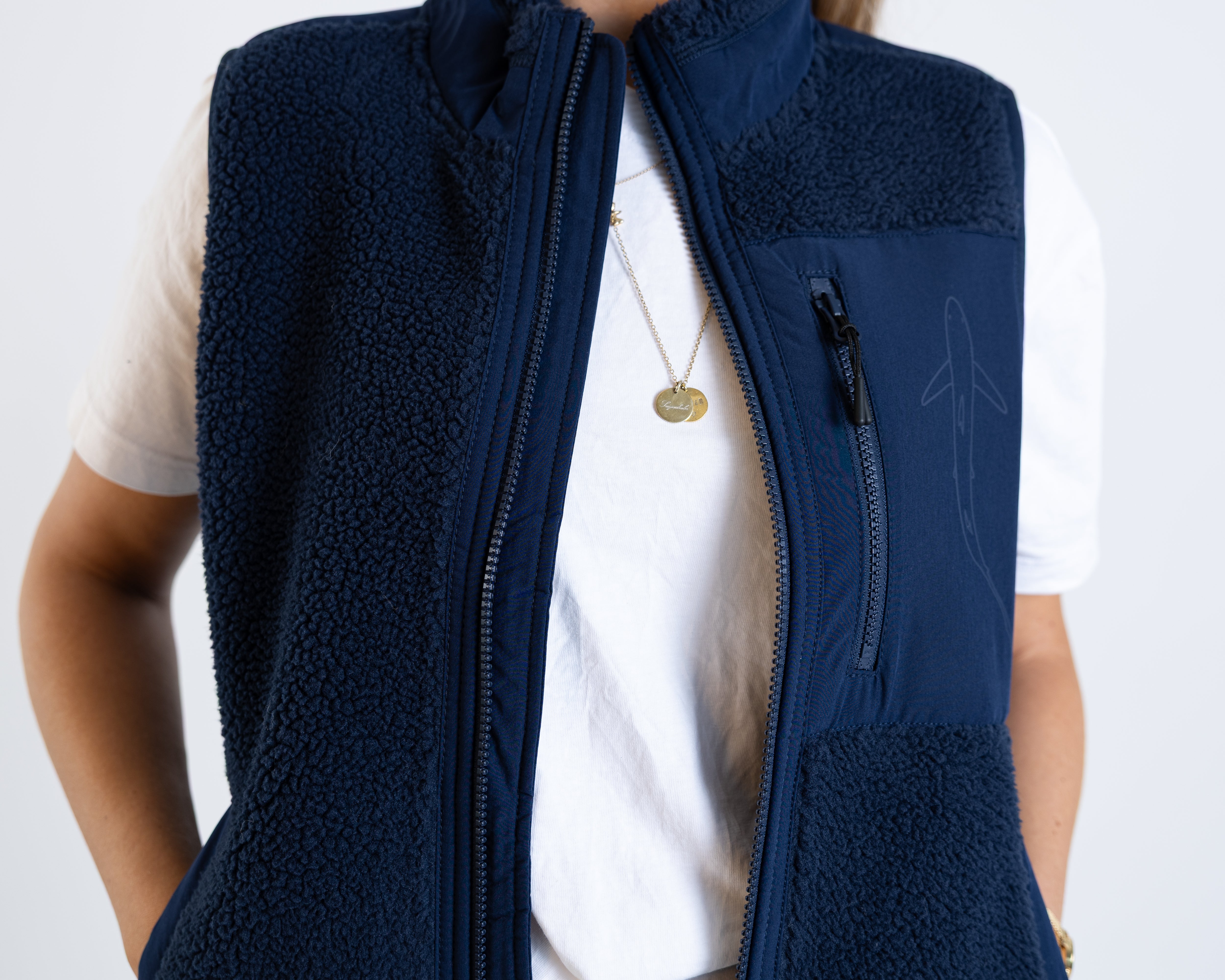 Sherpaweste "Mission Blauhai"