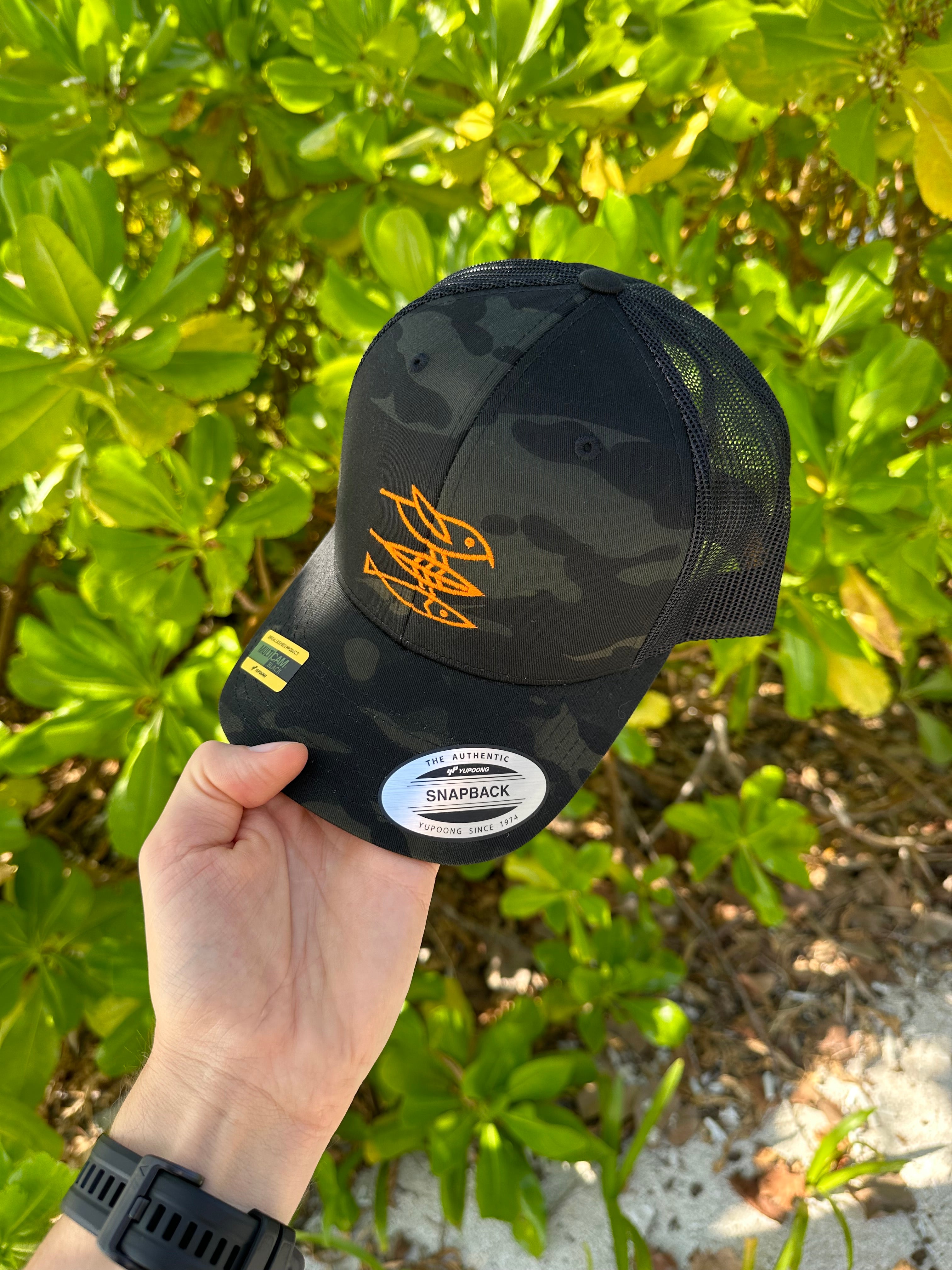 Onesize Mesh Cap "Mission Erde" Multicam Black