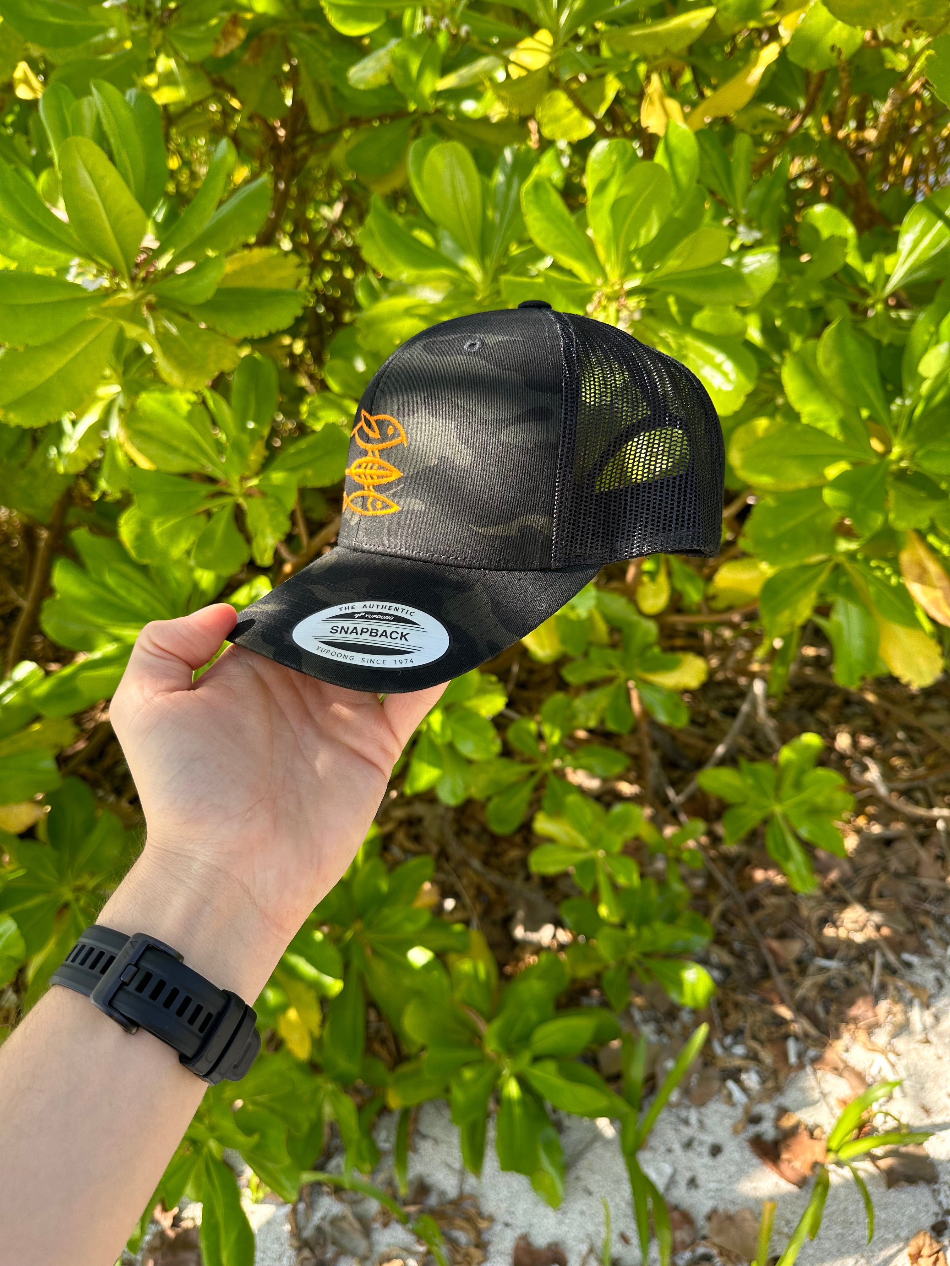 Onesize Mesh Cap "Mission Erde" Multicam Black