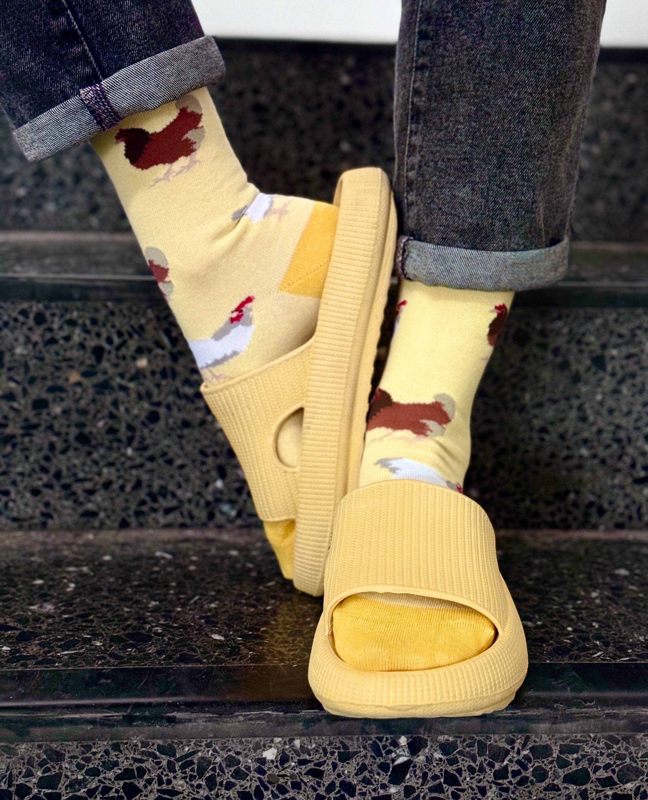 Socken "Huhn"
