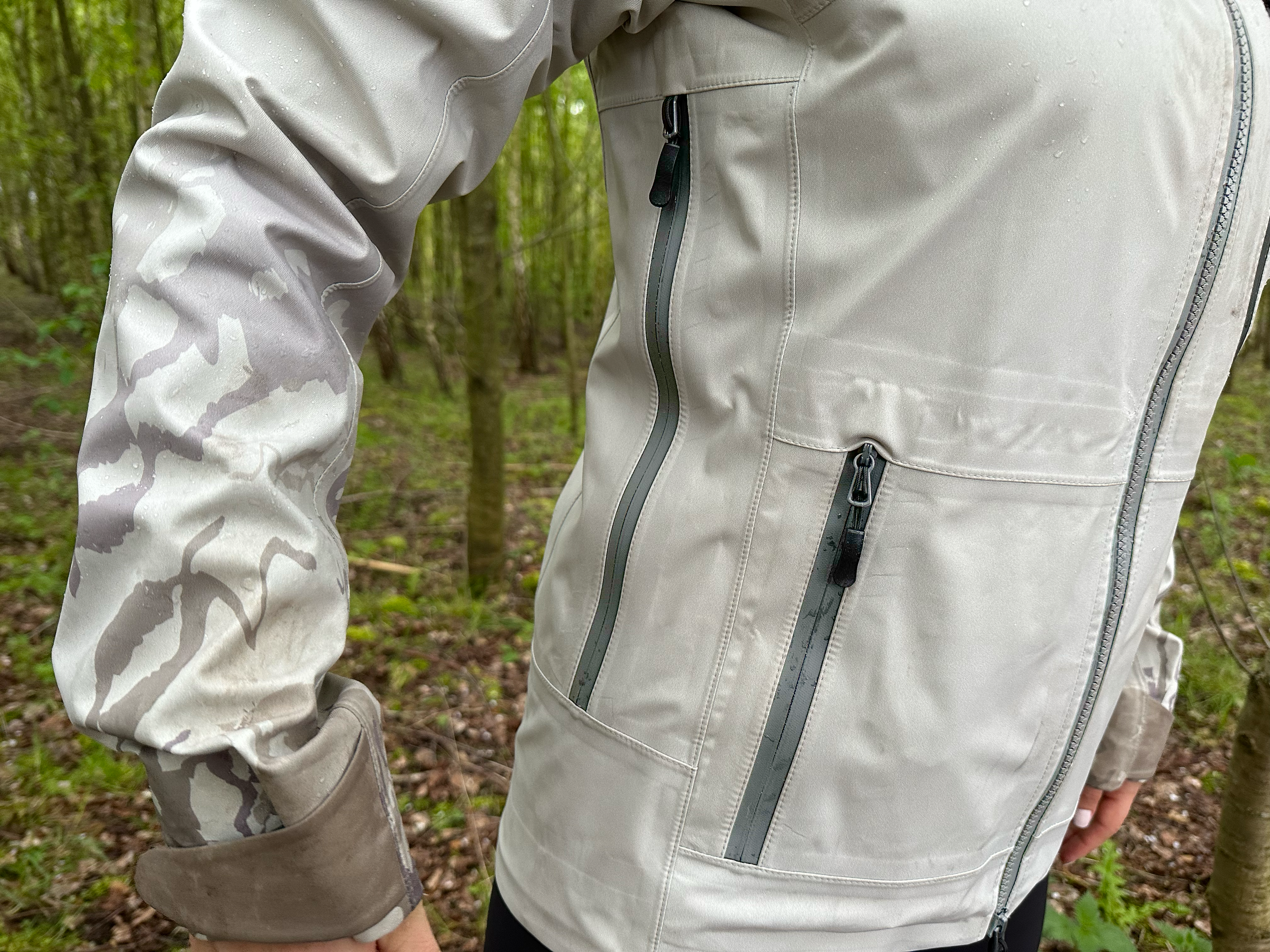 Regenjacke Damen "Mission Erde" Sand