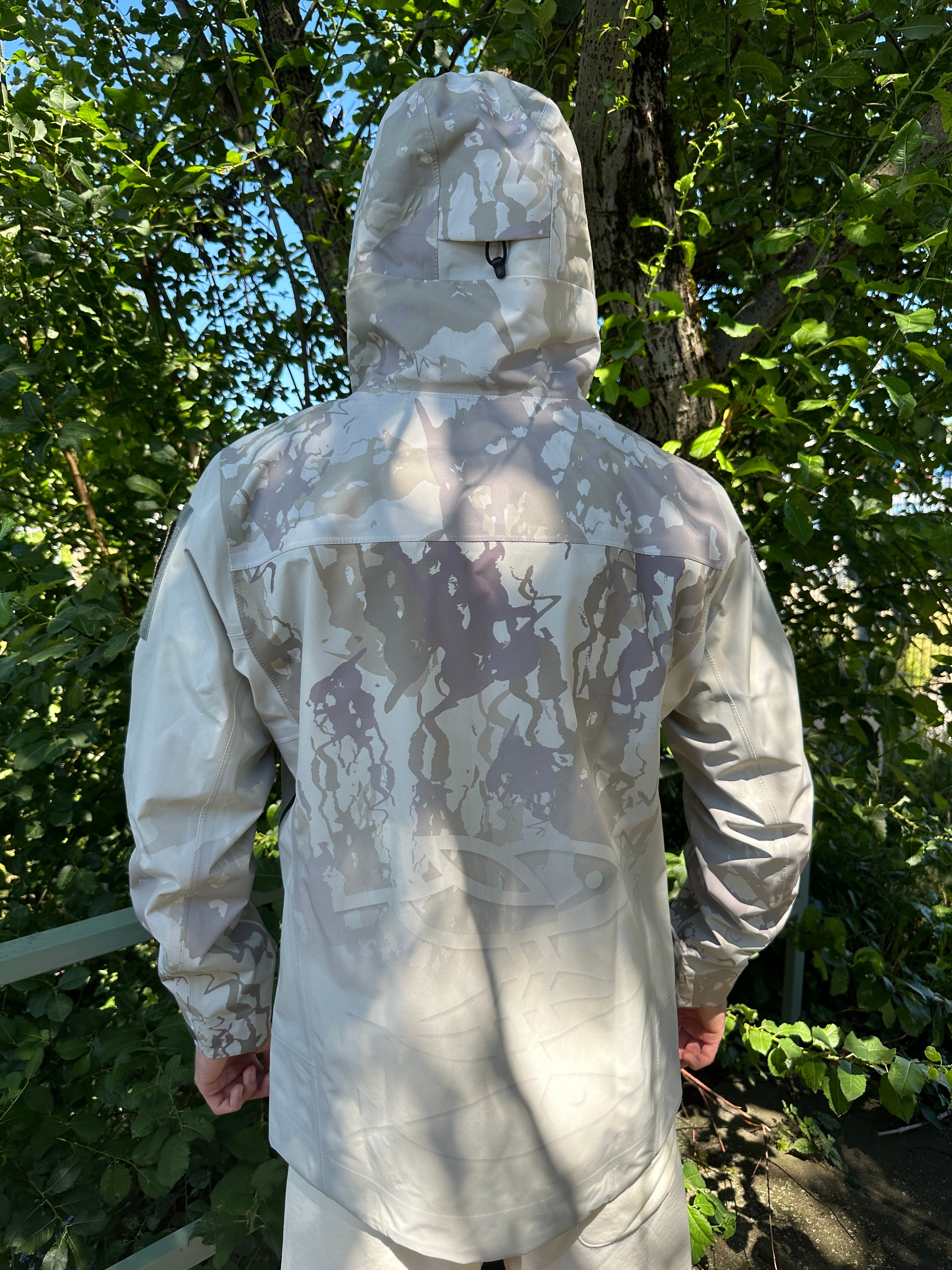 Regenjacke Herren "Mission Erde" Sand