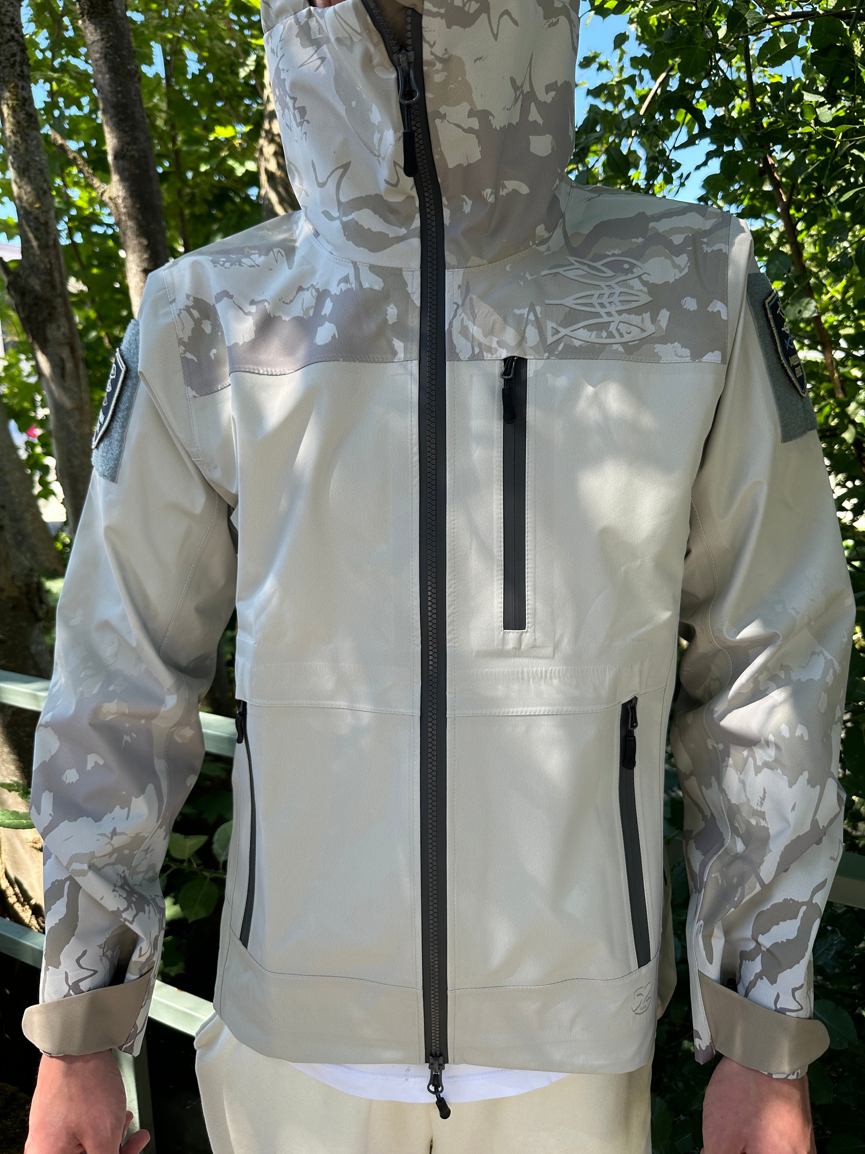 Regenjacke Herren "Mission Erde" Sand