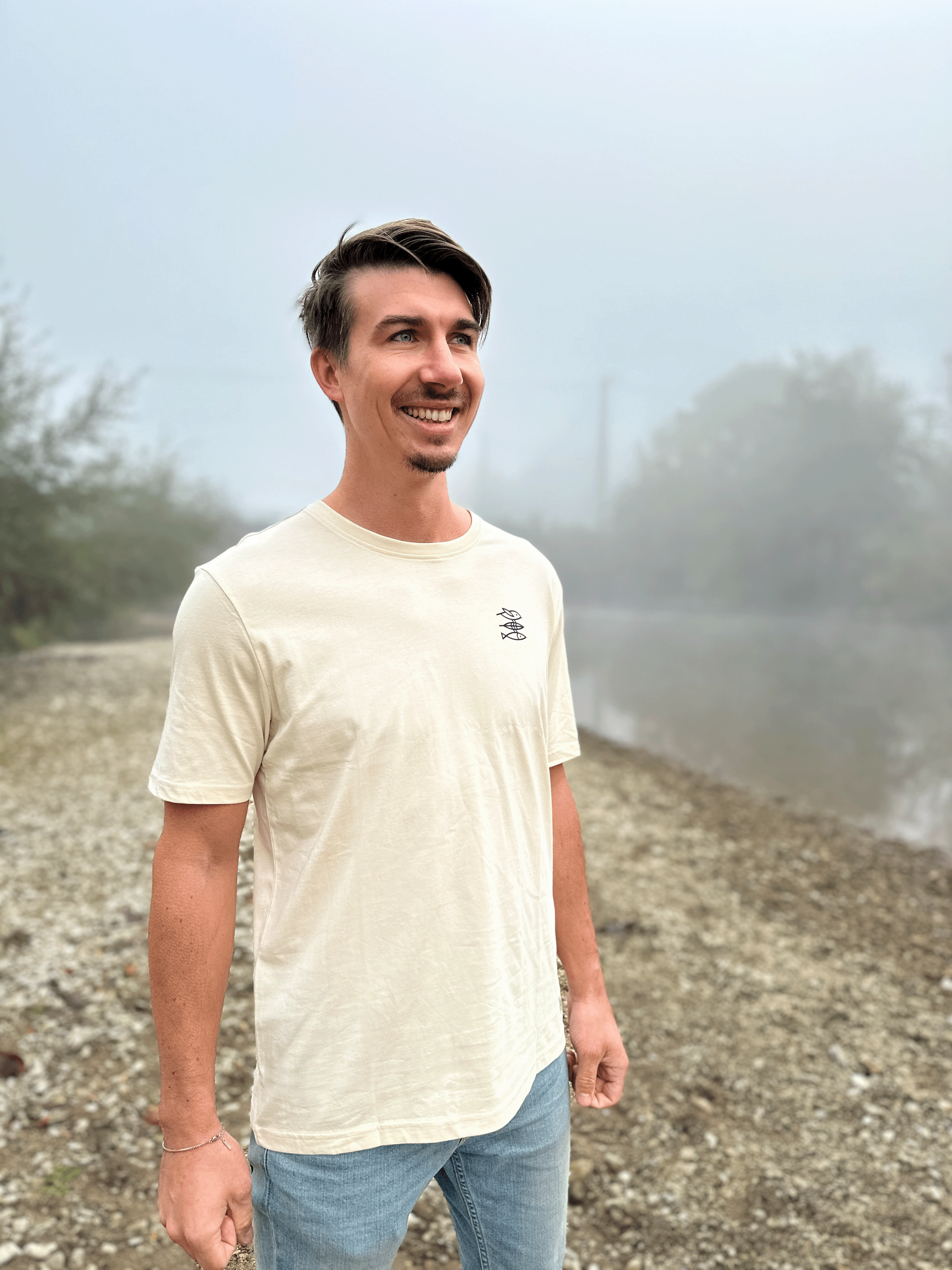 Unisex Mission Erde Shirt roundneck undyed