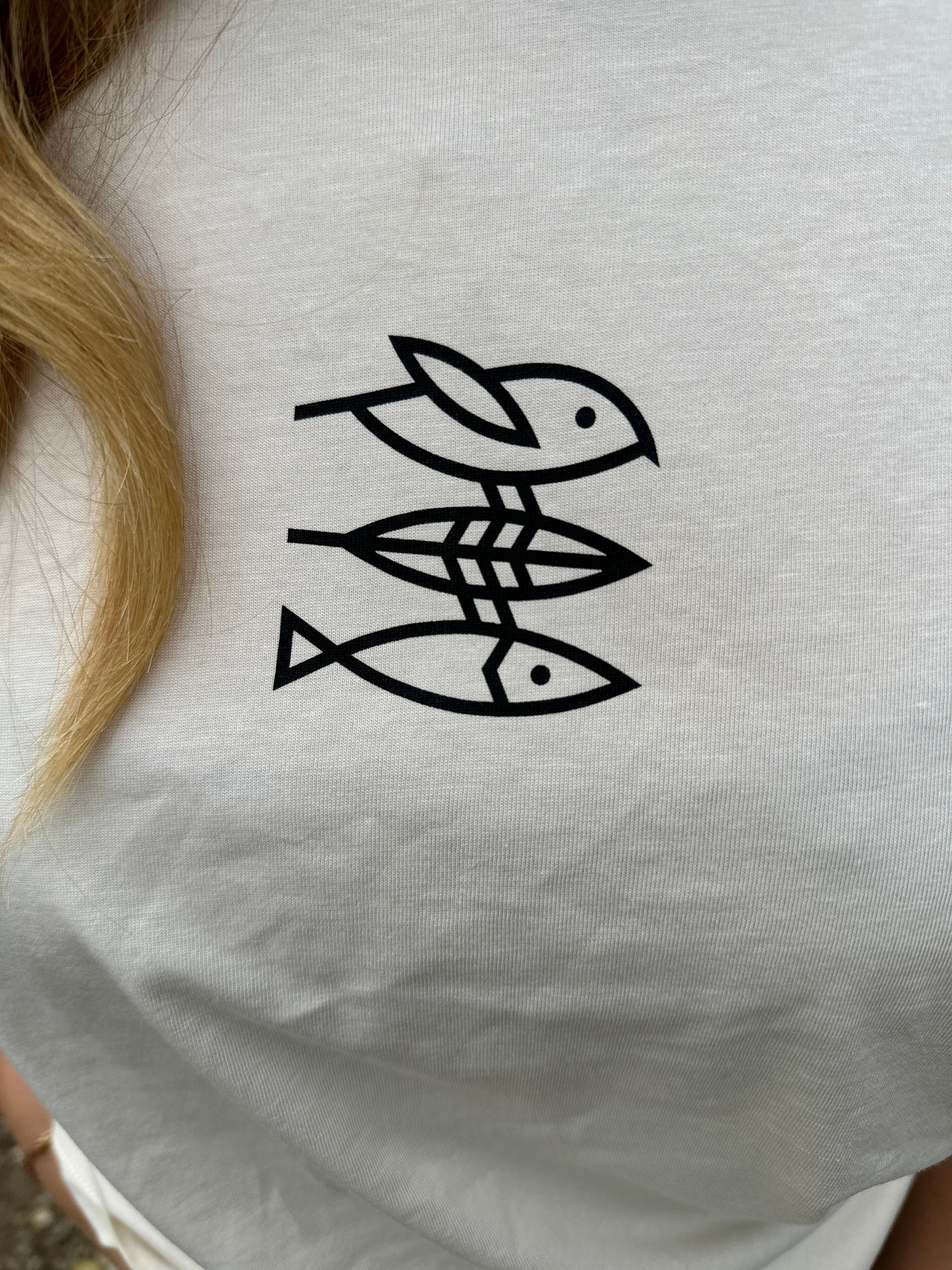 Mission Erde Women Shirt roundneck undyed