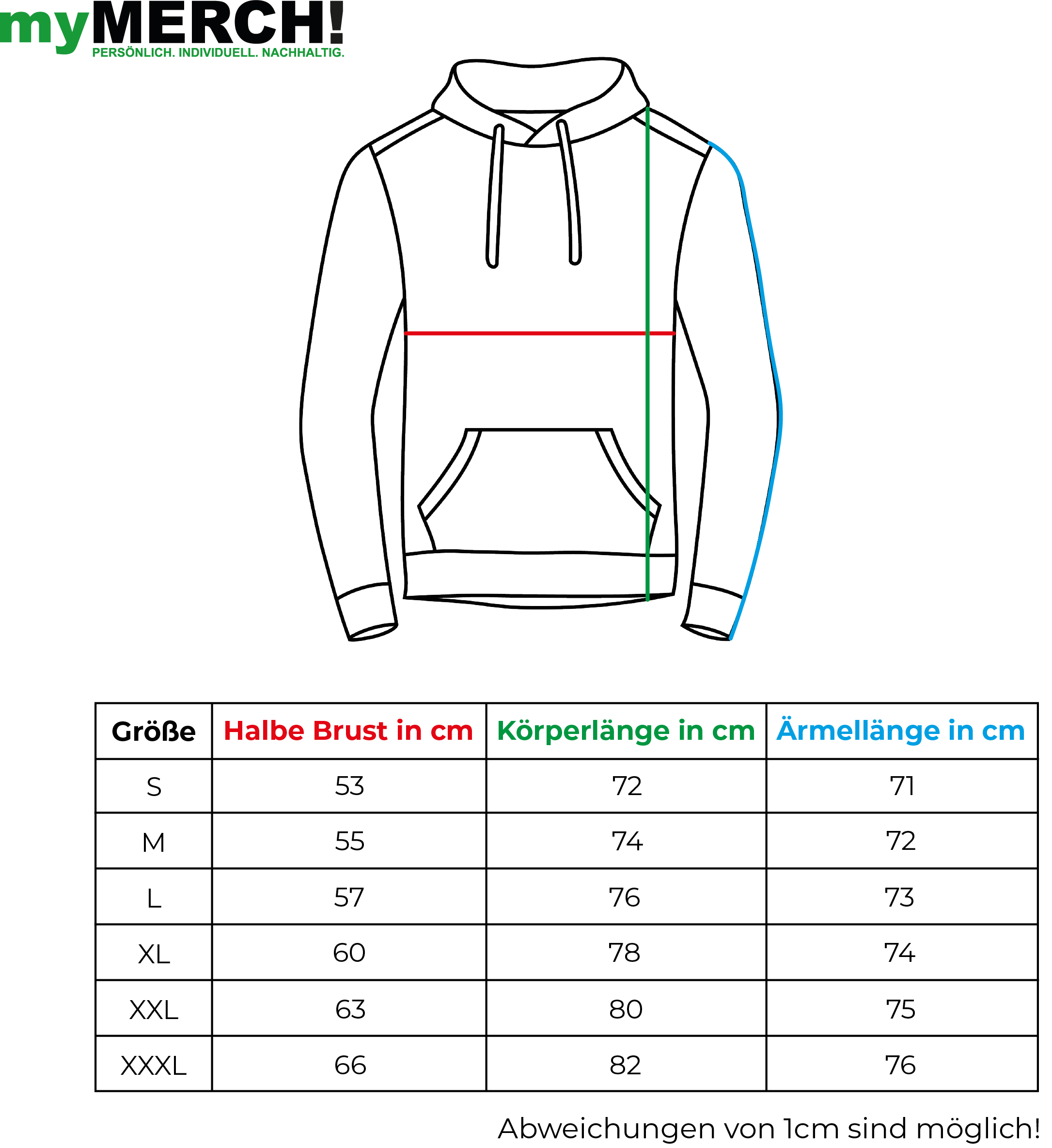 Hoodie Herren "Mission Erde" black