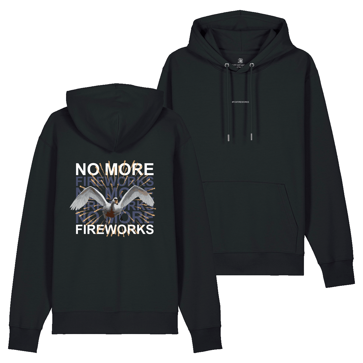 Hoodie "NO MORE FIREWORKS" New Year's Edition