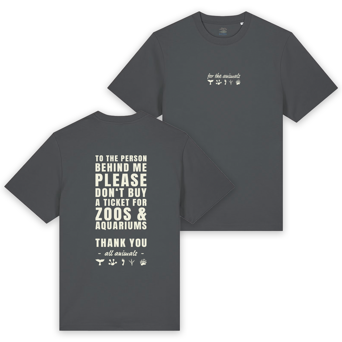 T-Shirt "for the animals"