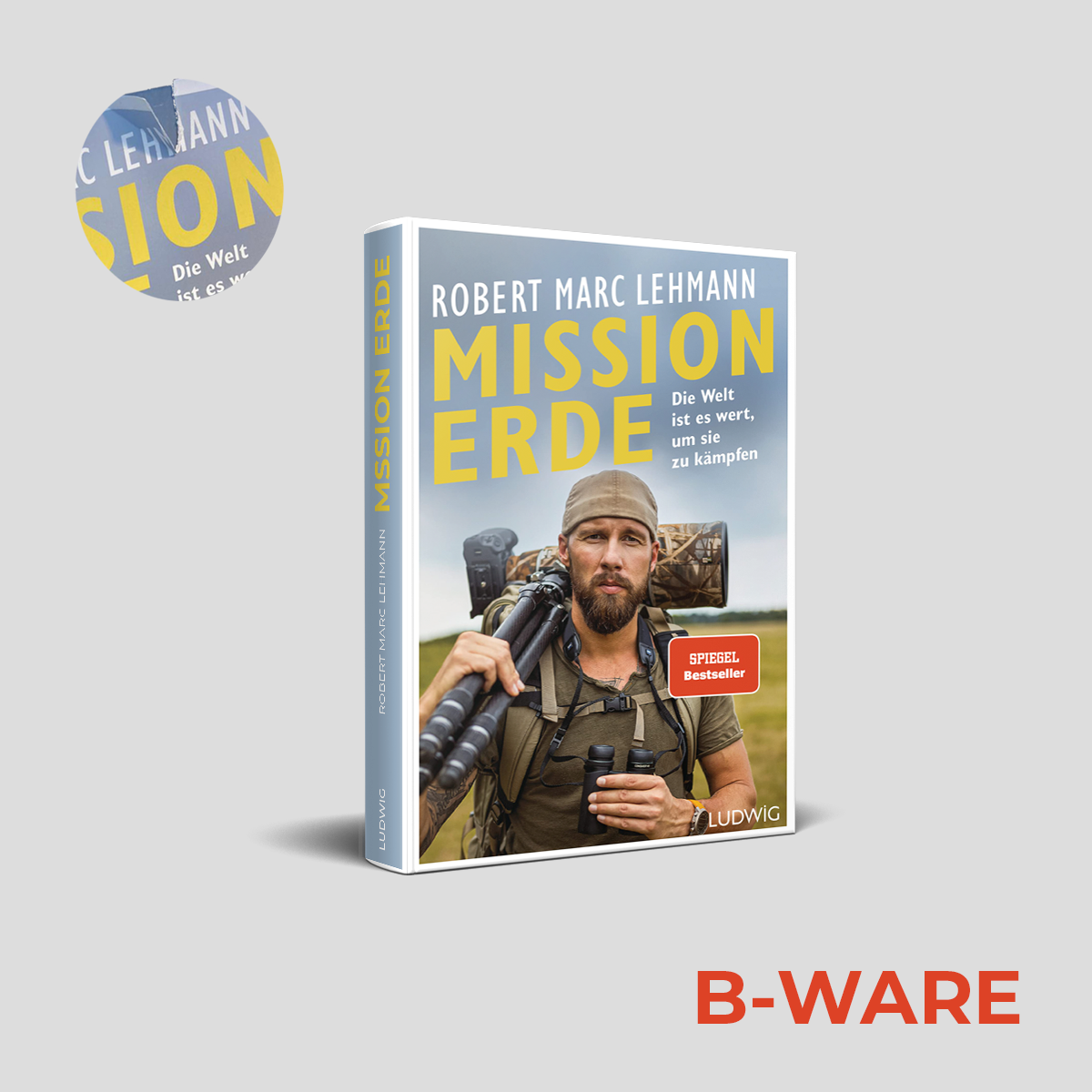 B-WARE / Das Buch "MISSION ERDE" Die Welt ist es wert, um sie zu kämpfen!