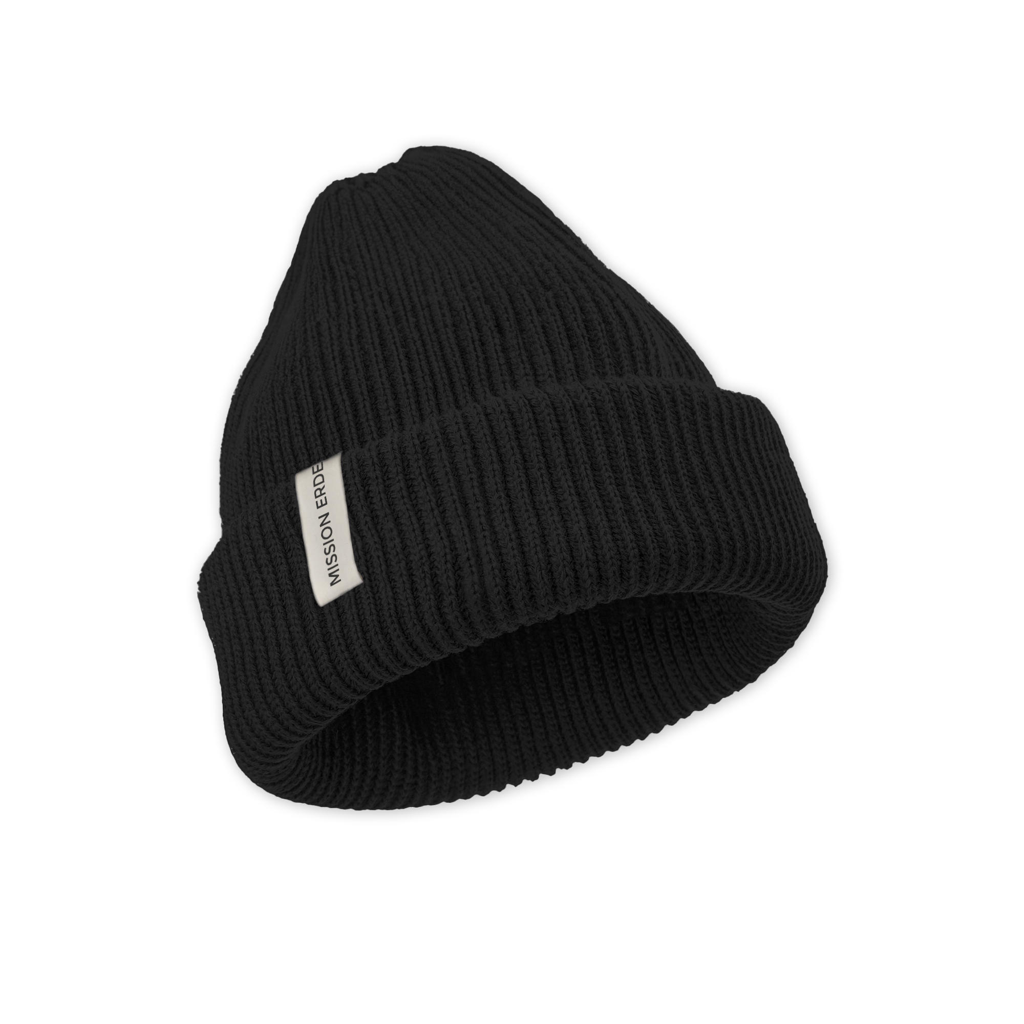 Beanie "Mission Erde" Label heavy-rib