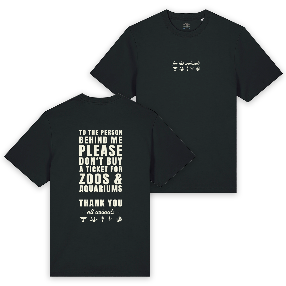 T-Shirt "for the animals"