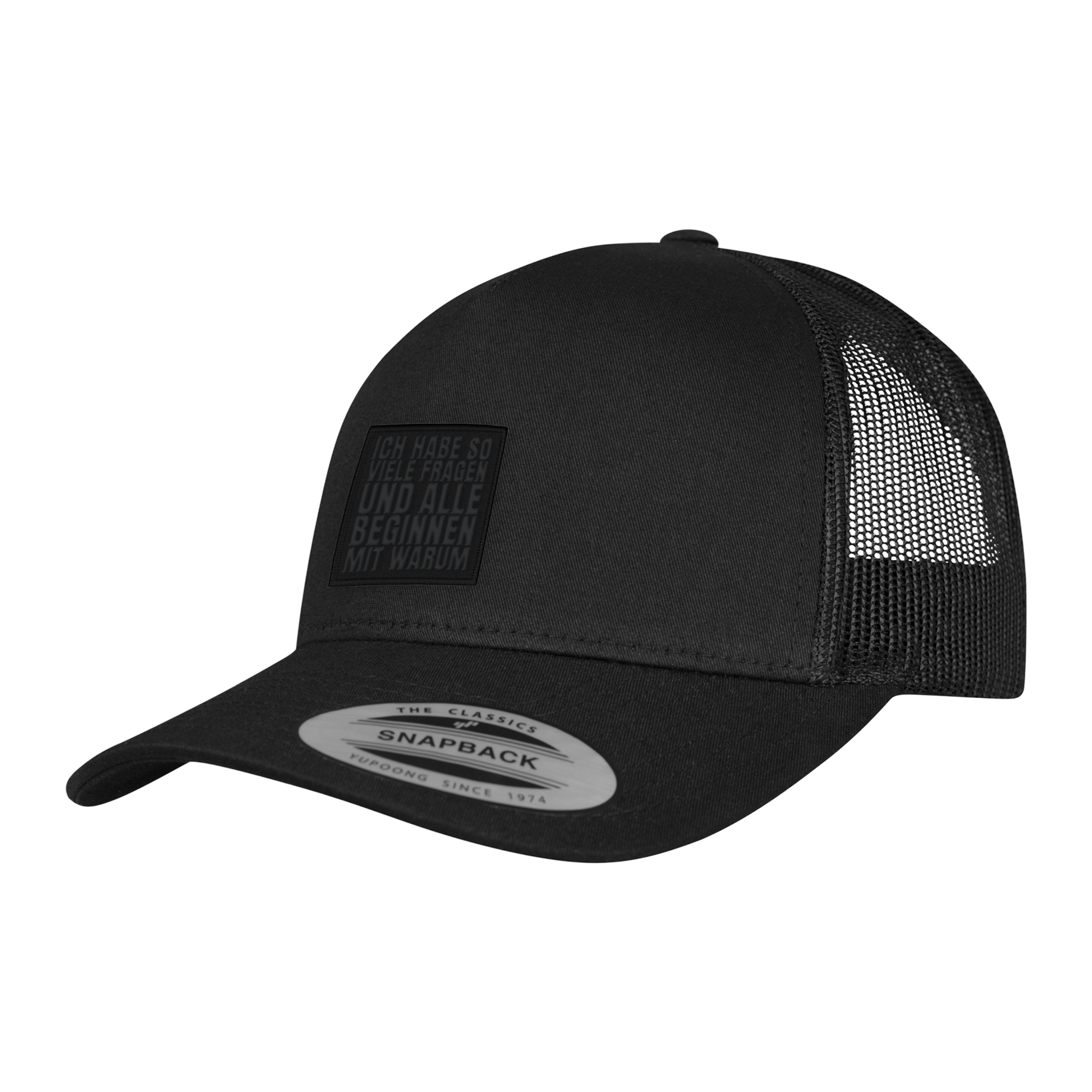 Onesize Mesh Cap "Warum?"