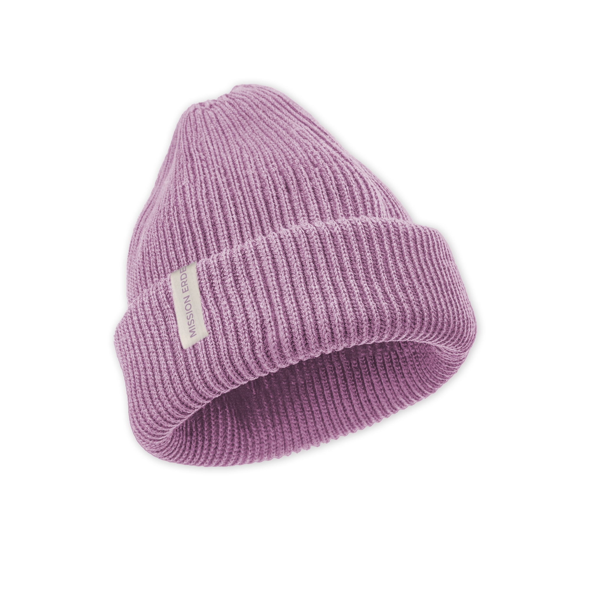 Beanie "Mission Erde" Label heavy-rib