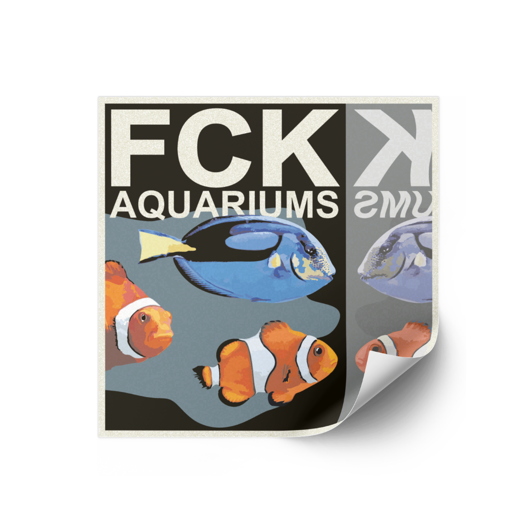 Sticker "FCK AQUARIUMs" Nemo