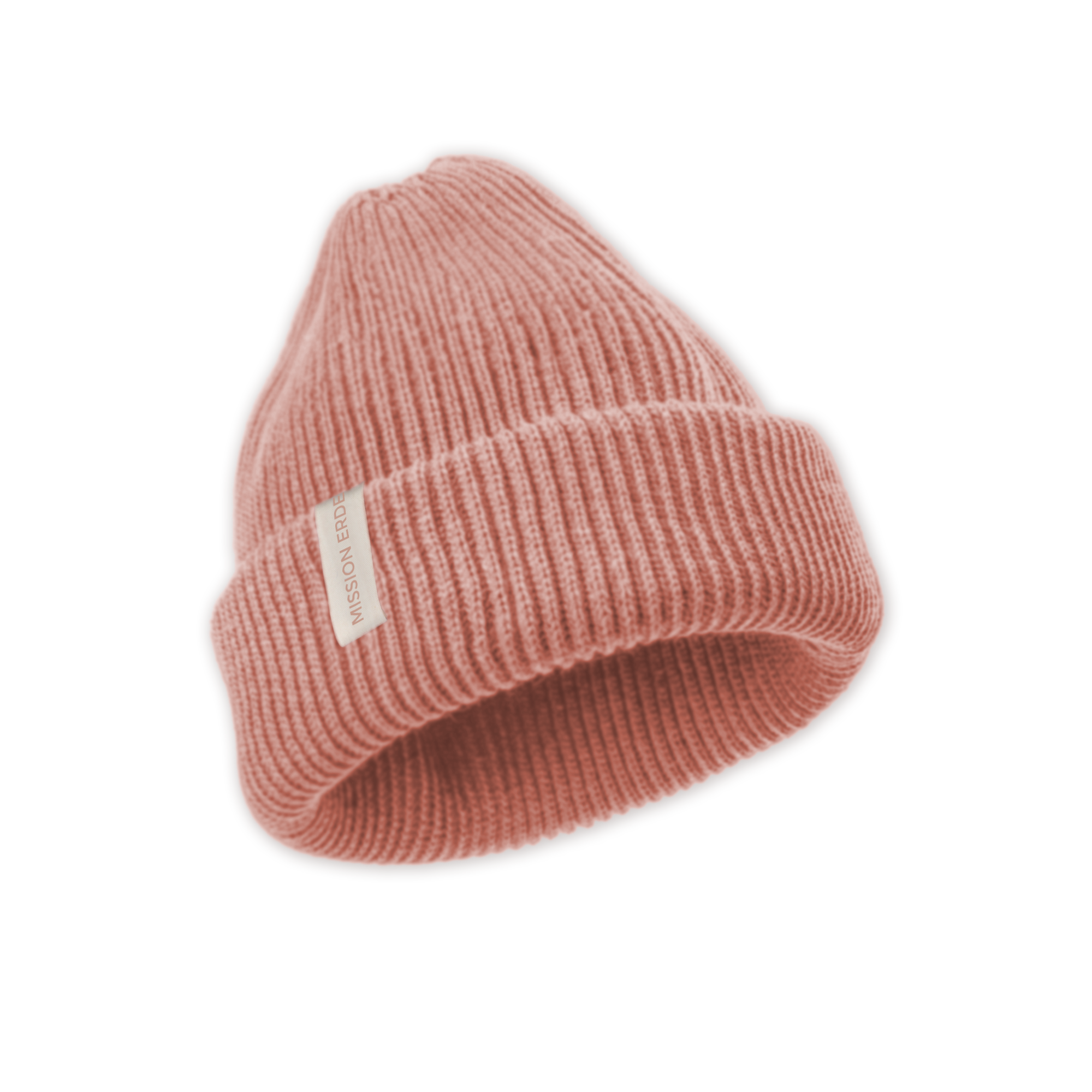 Beanie "Mission Erde" Label soft-rib