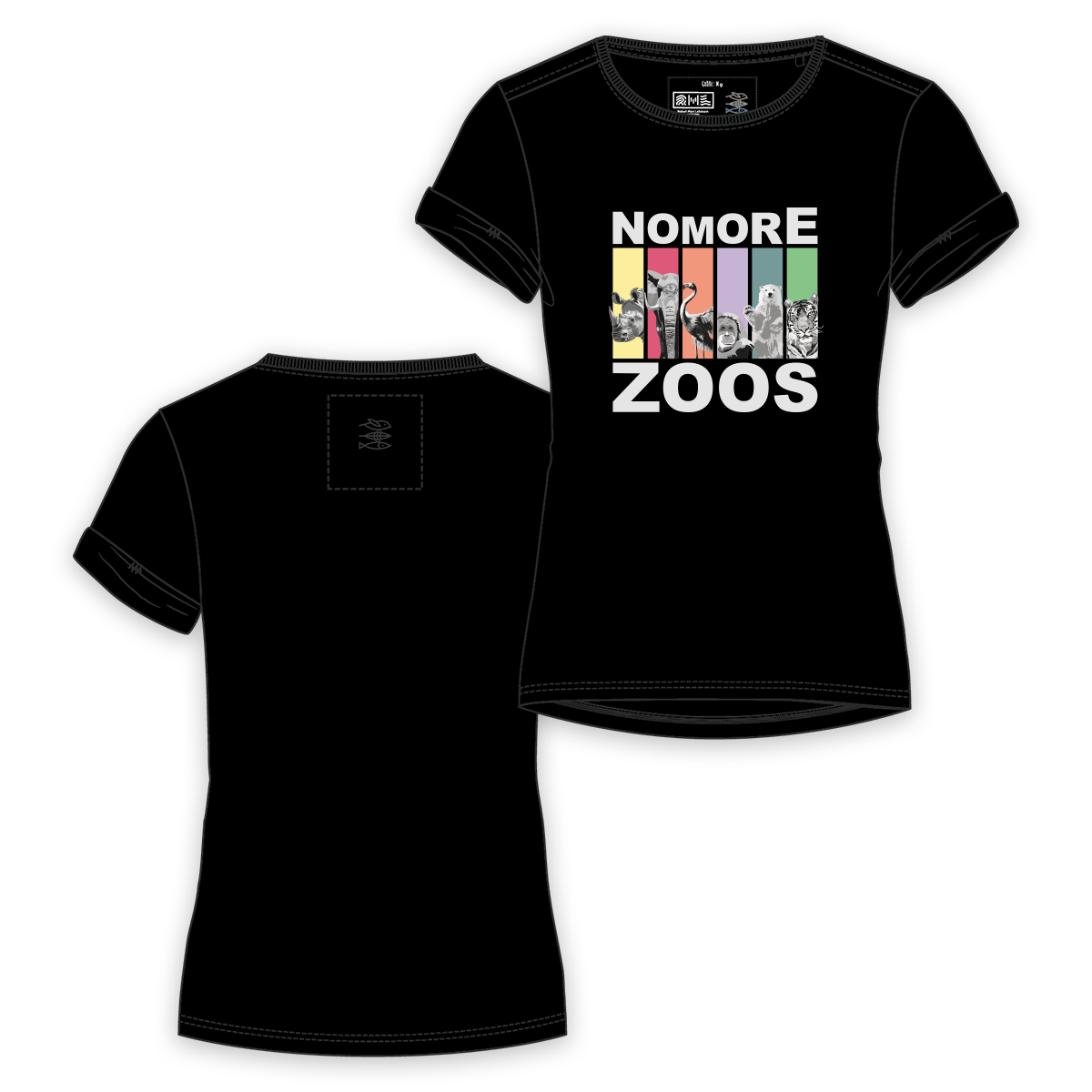 T-Shirt Women "No more Zoos" Edition