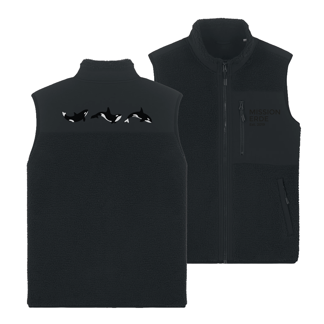 Sherpaweste " Orca" black