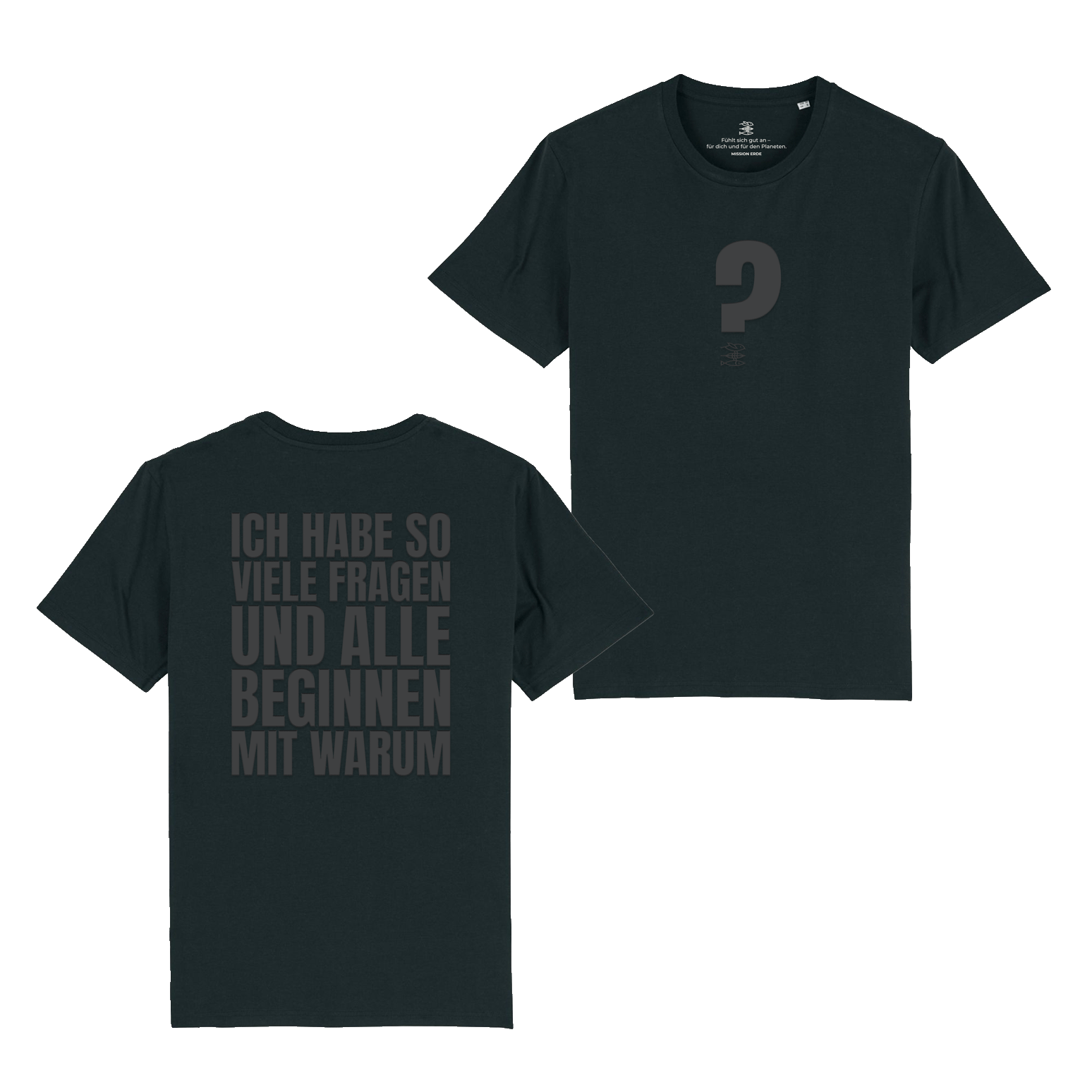 T-Shirt "Warum" Halloween Edition