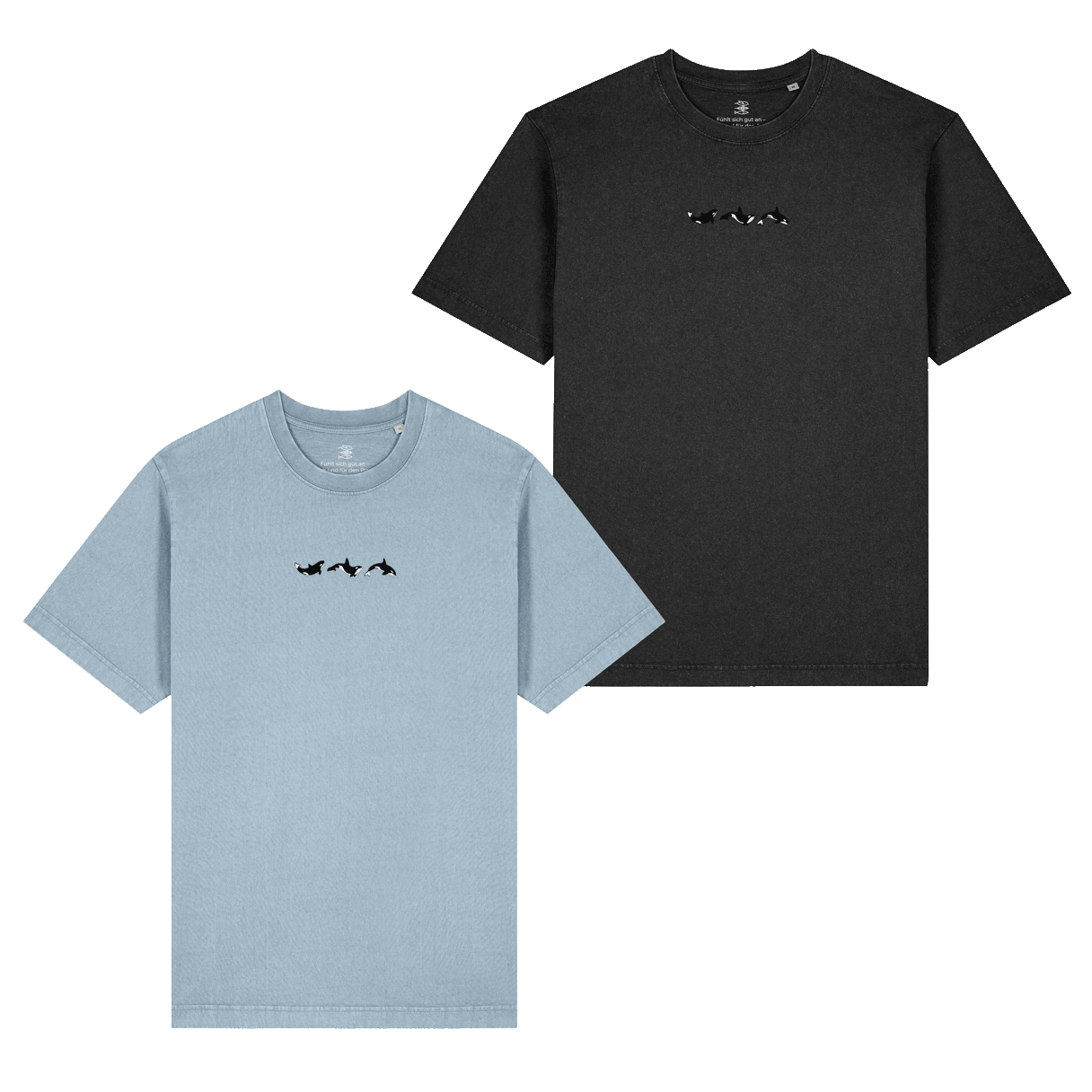 Oversize Vintage T-Shirt "Orca"