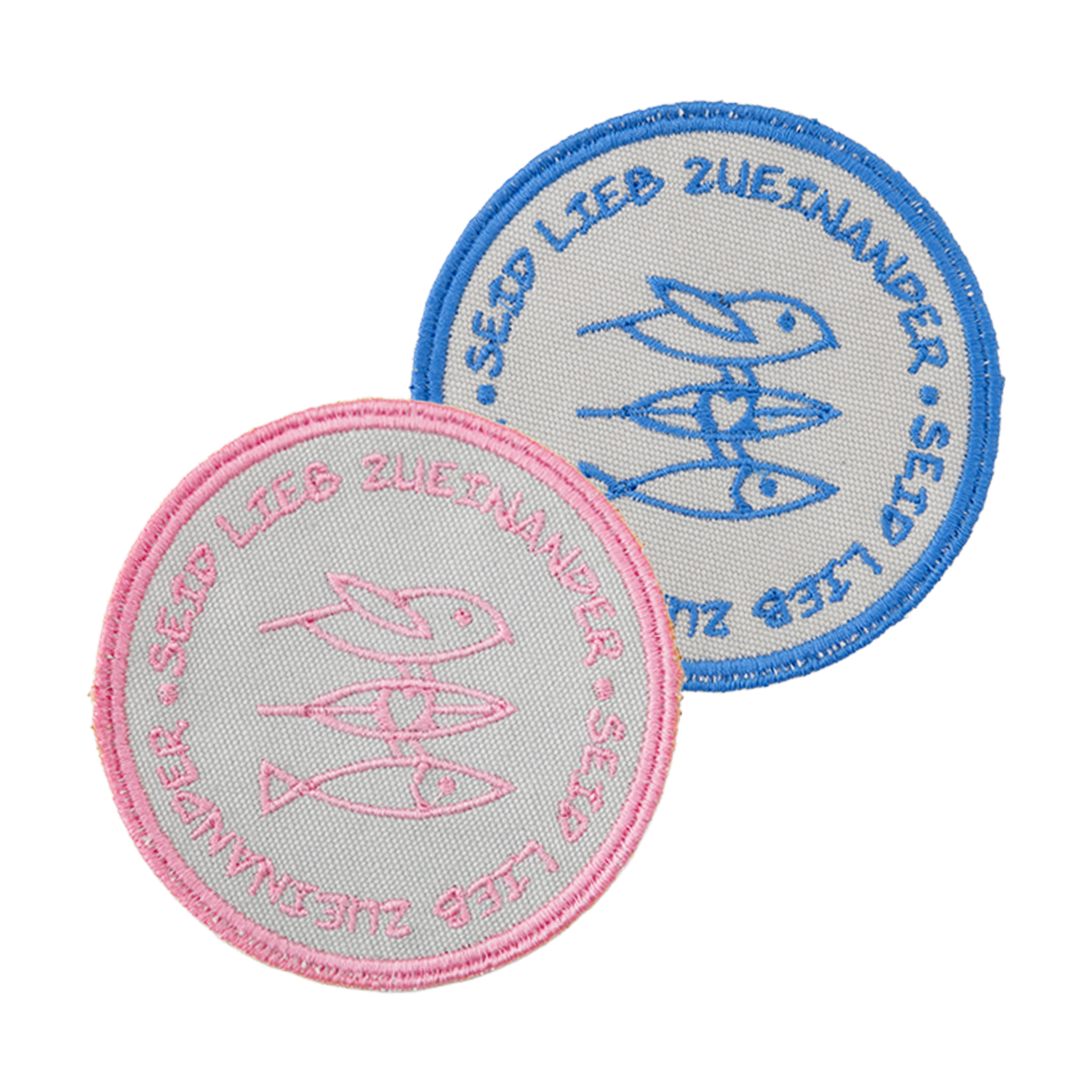 Patch "Seid lieb zueinander"