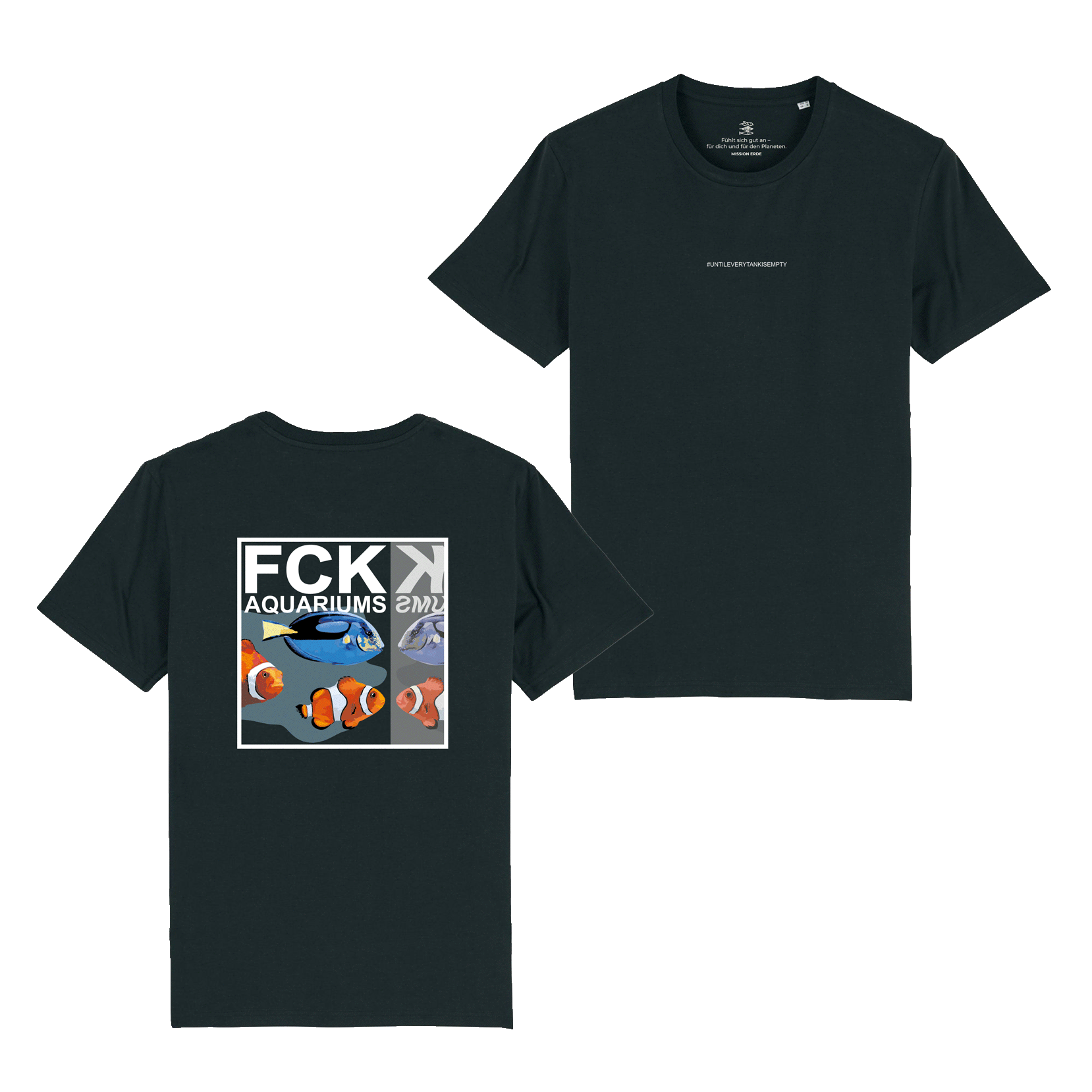 T-Shirt "FCK AQUARIUMs" Nemo