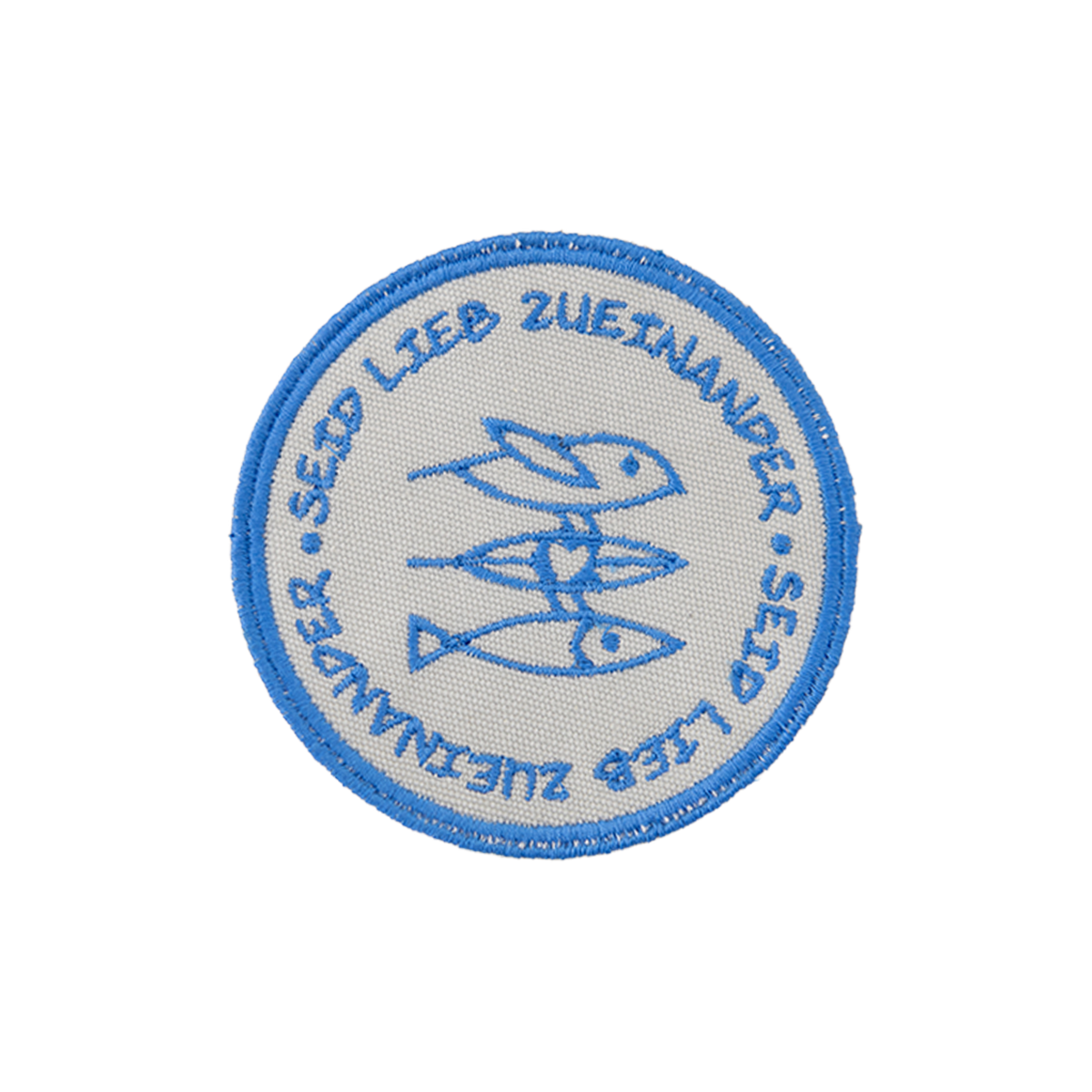 Patch "Seid lieb zueinander"