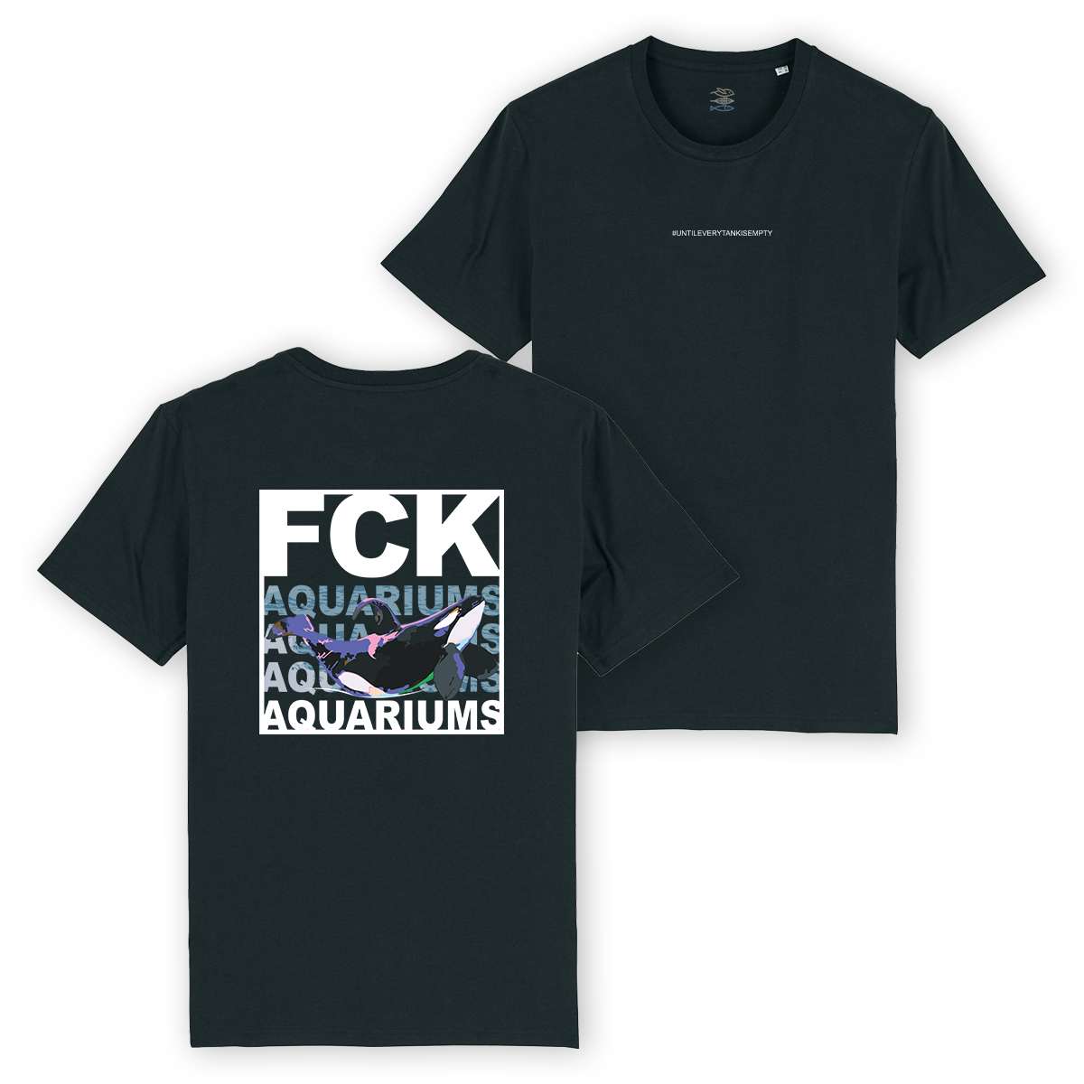 T-Shirt "FCK AQUARIUMs" Orca